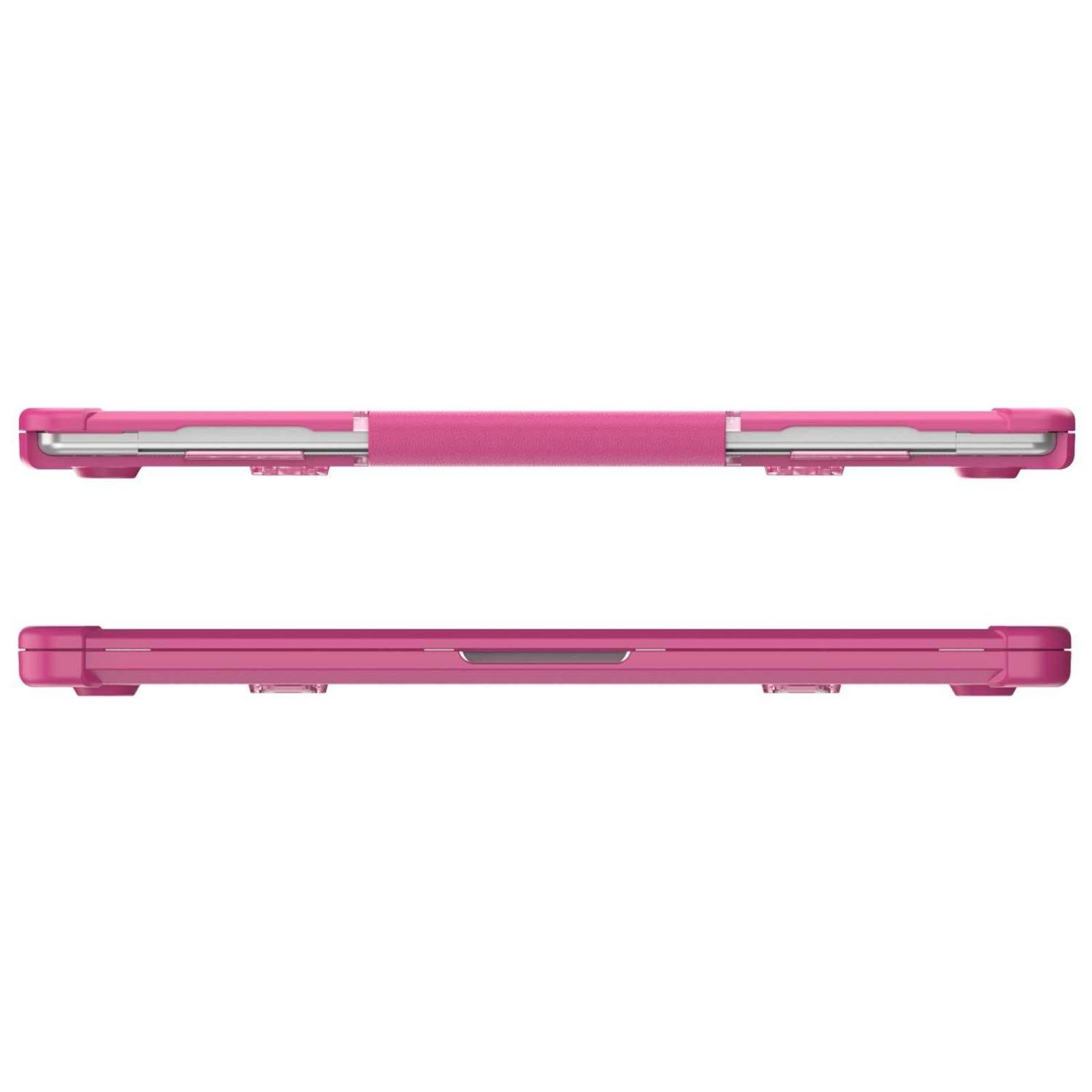 Funda TEKKU ST para MacBook Air 13 Rosa A2337 M1 A2179 A1932 uso rudo