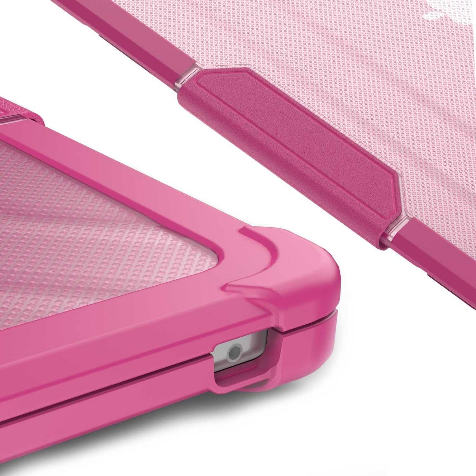 Funda TEKKU ST para MacBook Air 13 Rosa A2337 M1 A2179 A1932 uso rudo