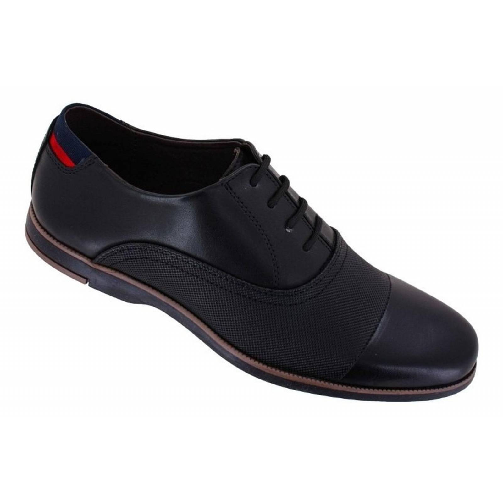 INCÓGNITA Calzado Hombre Caballero Zapato Vestir Tipo Piel Negro Comod -  Negro - 26 : : Ropa, Zapatos y Accesorios