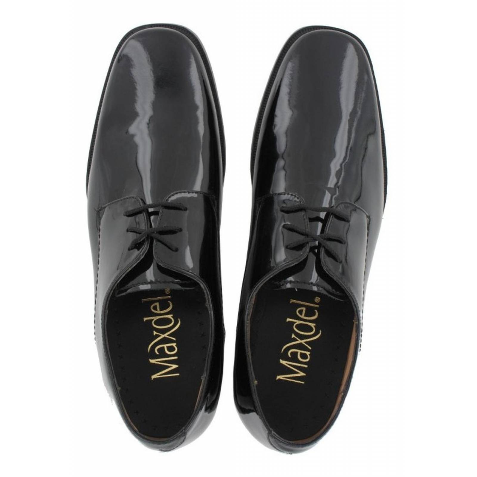 Zapato De Vestir Maxdel 2912 Negro Charol 