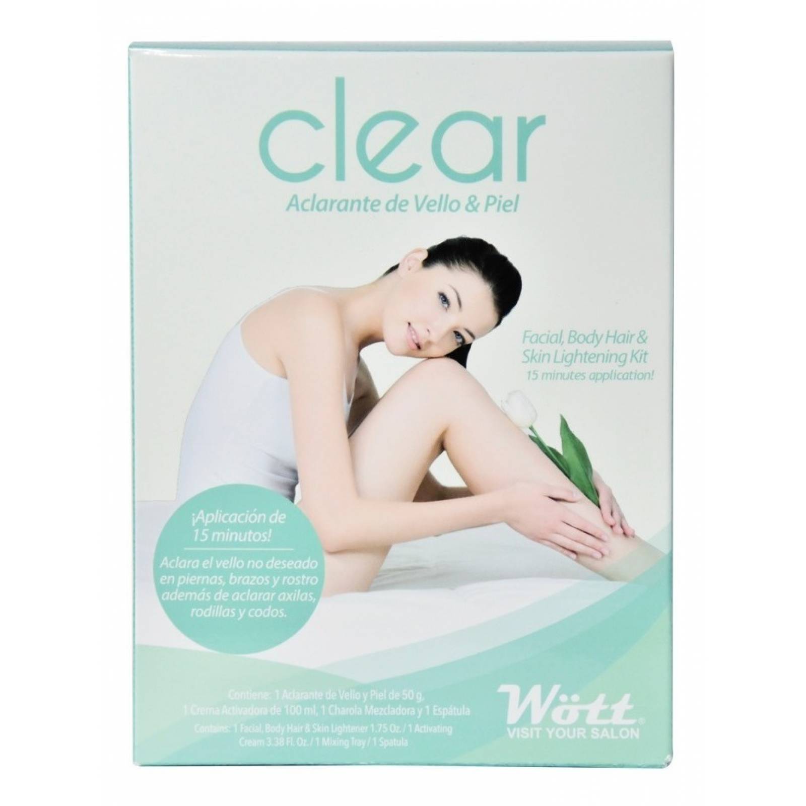 Aclarante De Vello Y Piel Clear Wött