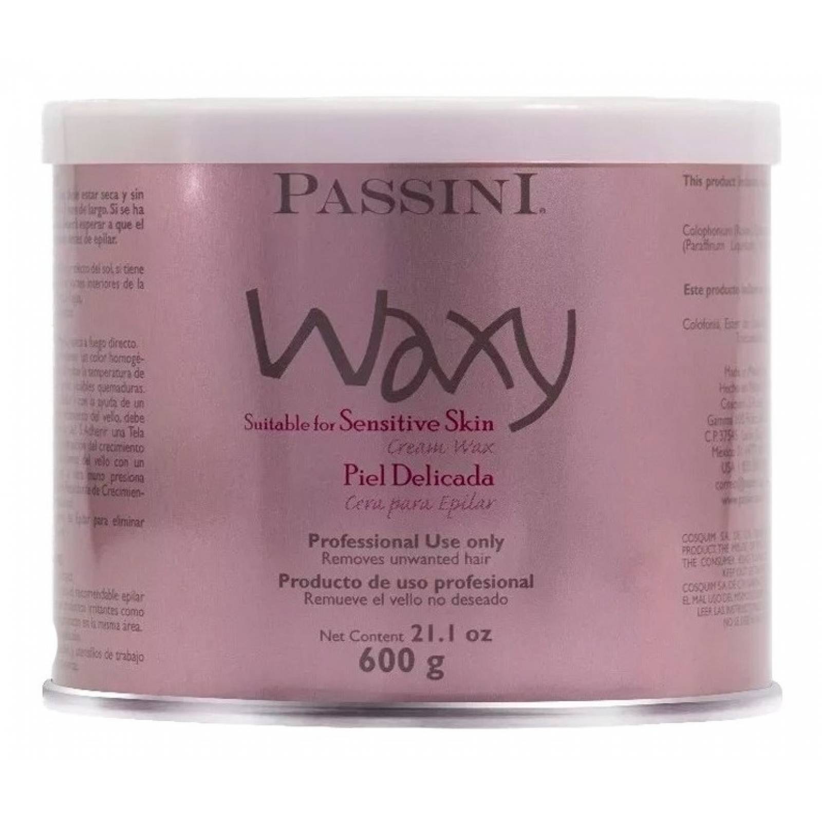 Set Básico Depilación Ceramatic Con Cera Waxy Passini 600gr