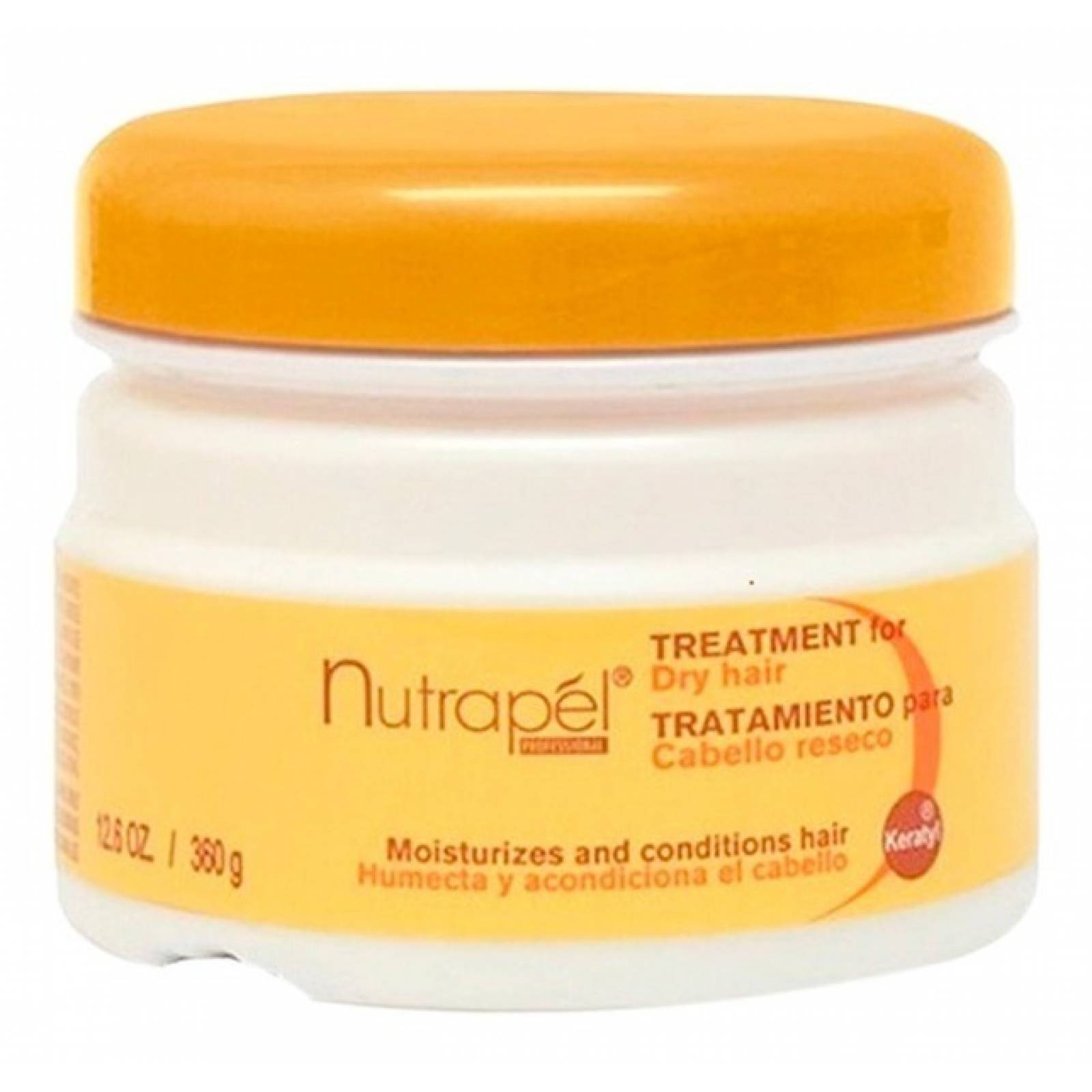 Tratamiento Para Cabello Reseco Nutrapel Tarro 360gr