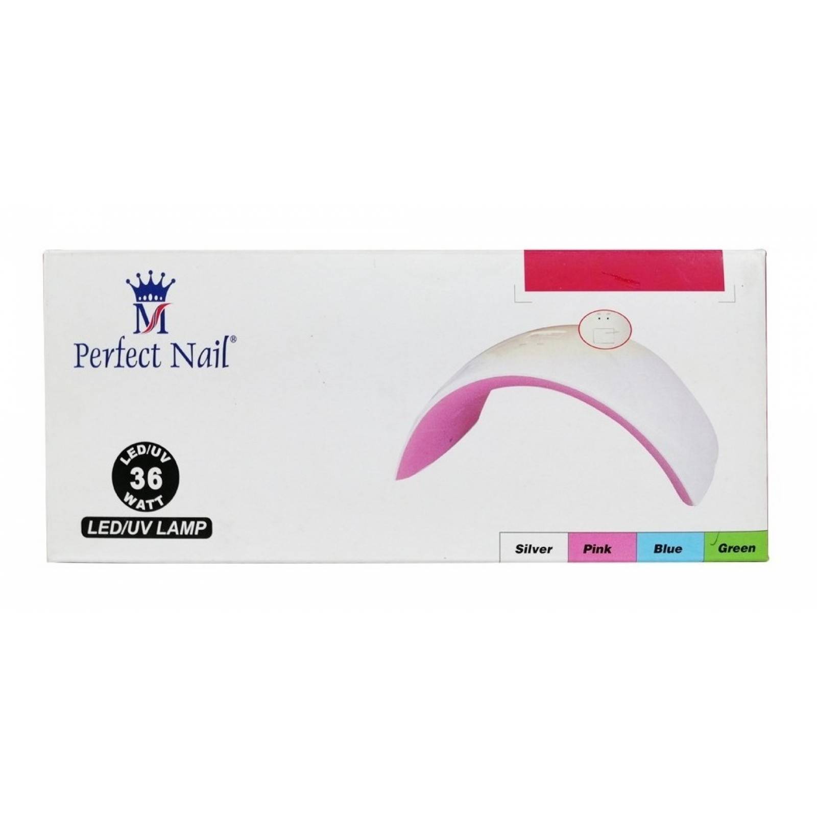 Lámpara Para Uñas Uv Led 36w Perfect Nail
