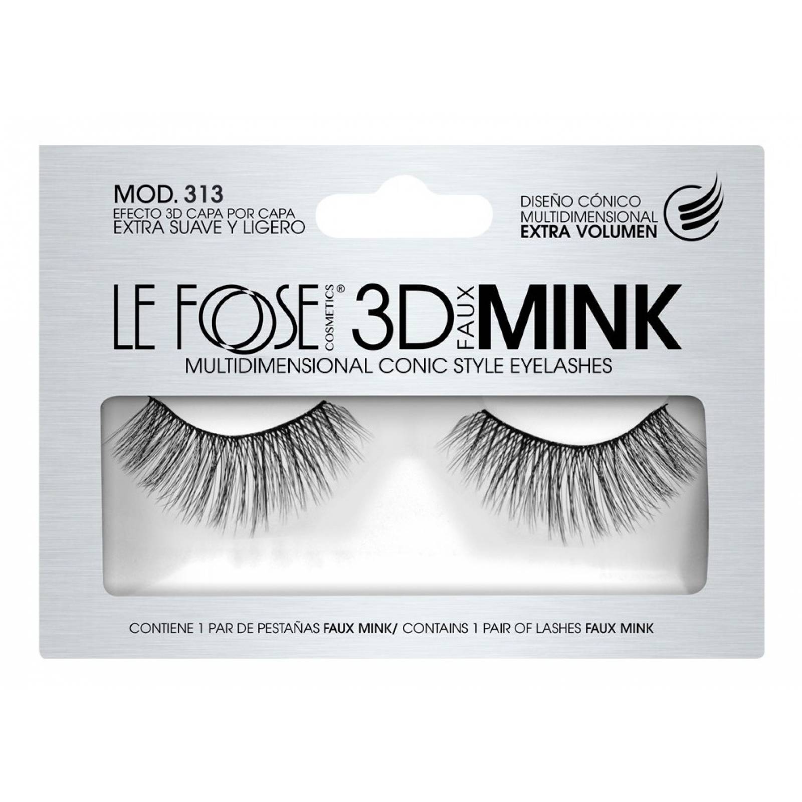 Pestañas 3d Faux Mink Le Foose