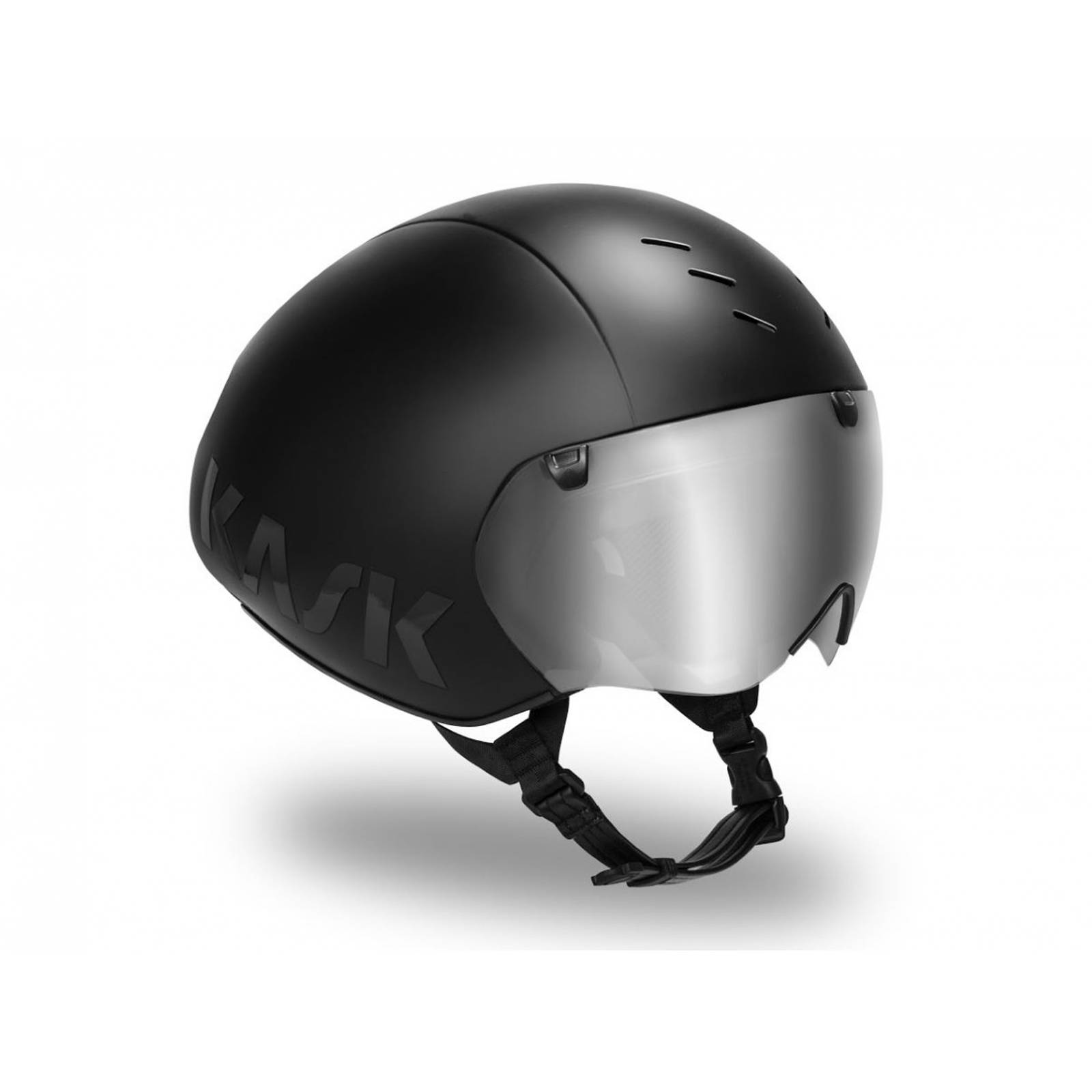 Casco para ciclismo Kask Bambino Pro aerodinámico Color Negro Mate Talla L