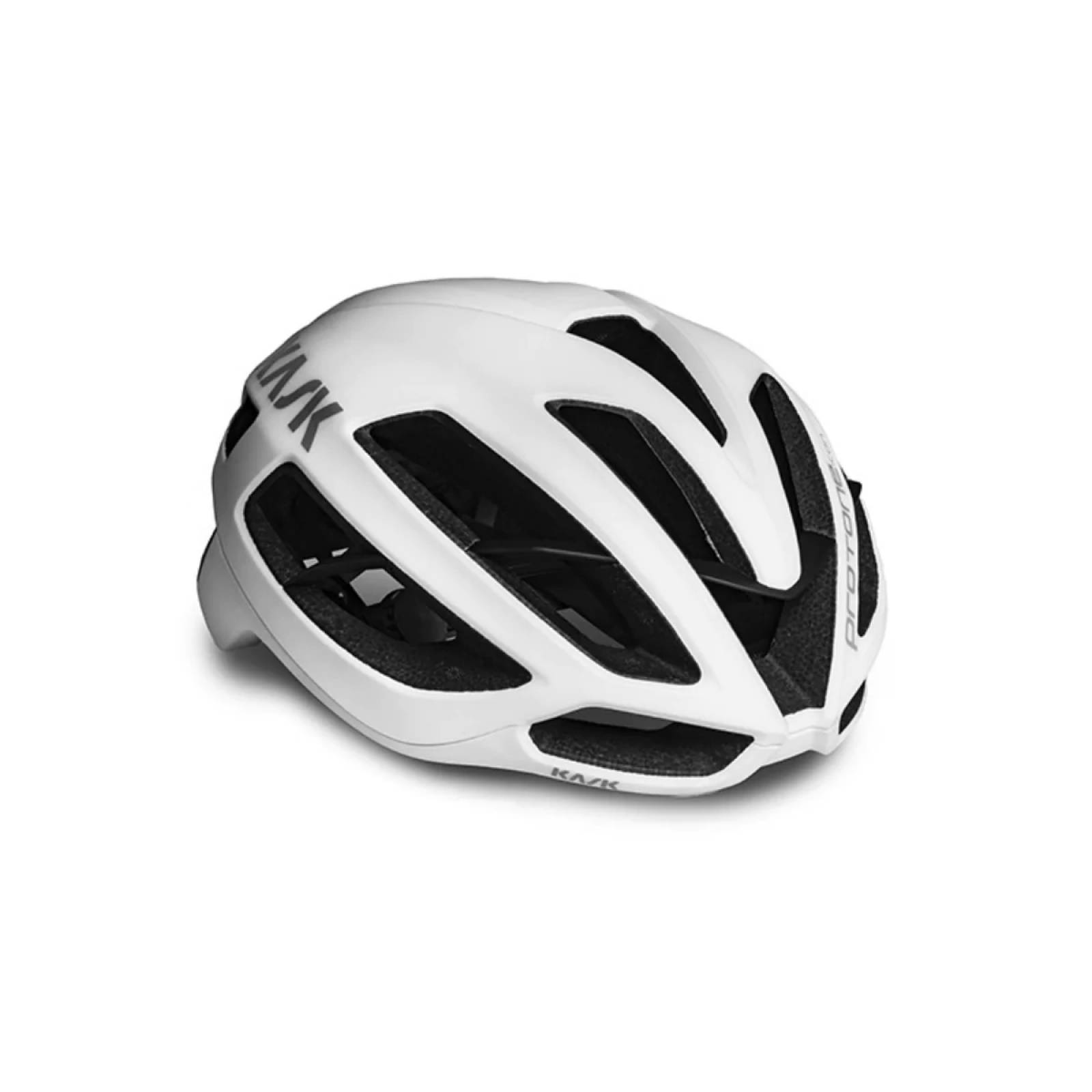Casco de Ciclismo de Carretera Kask Protone Icon WG11 muy Ligero y muy Dinámico Color Blanco Mate Talla M