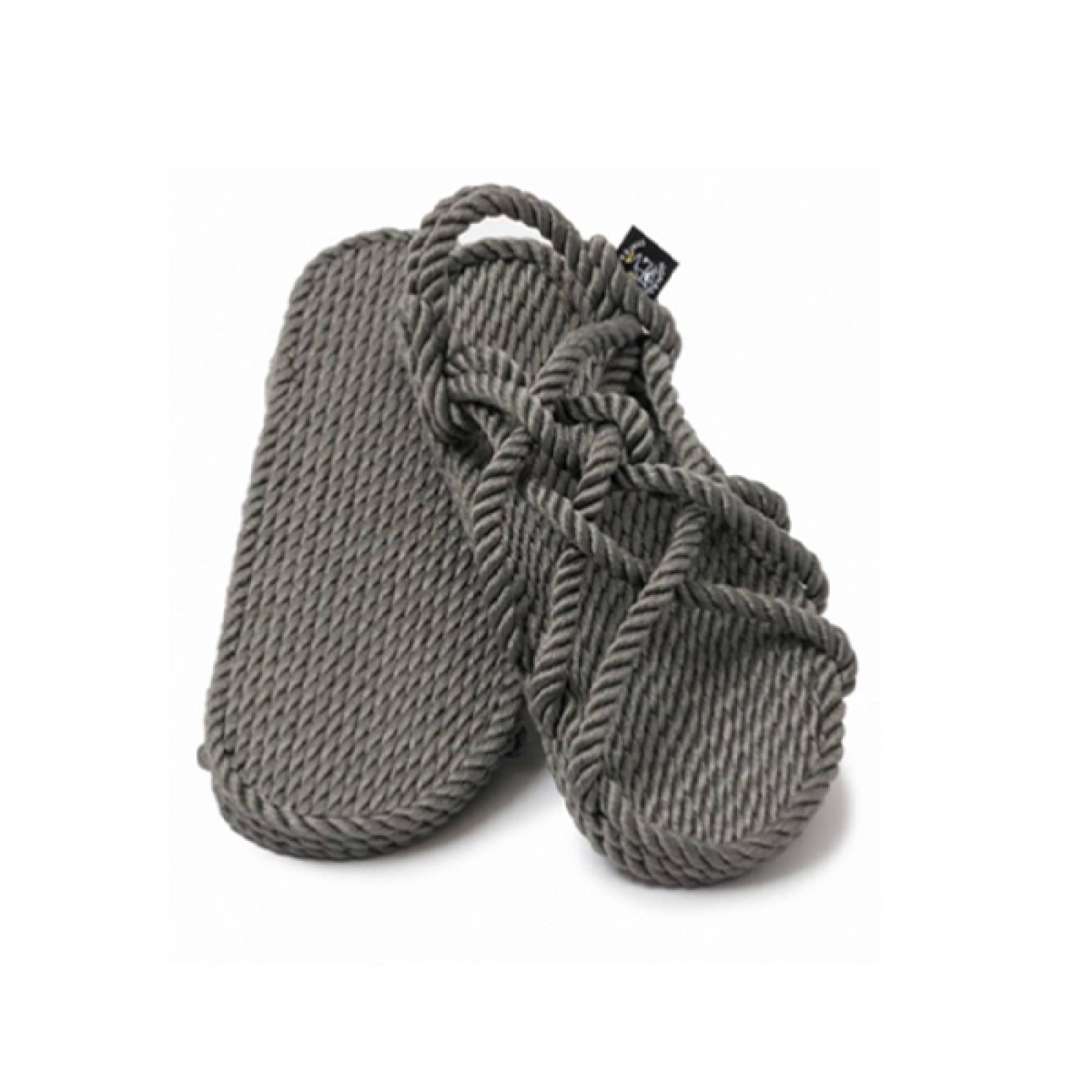 Sandalia artesanal, vegana hecha con fibras naturales, modelo JC, marca Nomadic State Of Mind,suave, ligera, cómoda, unisex