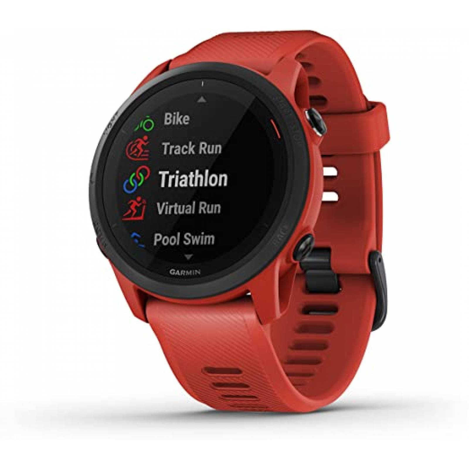 Garmin Forerunner 745 Music Triatlon Rojo