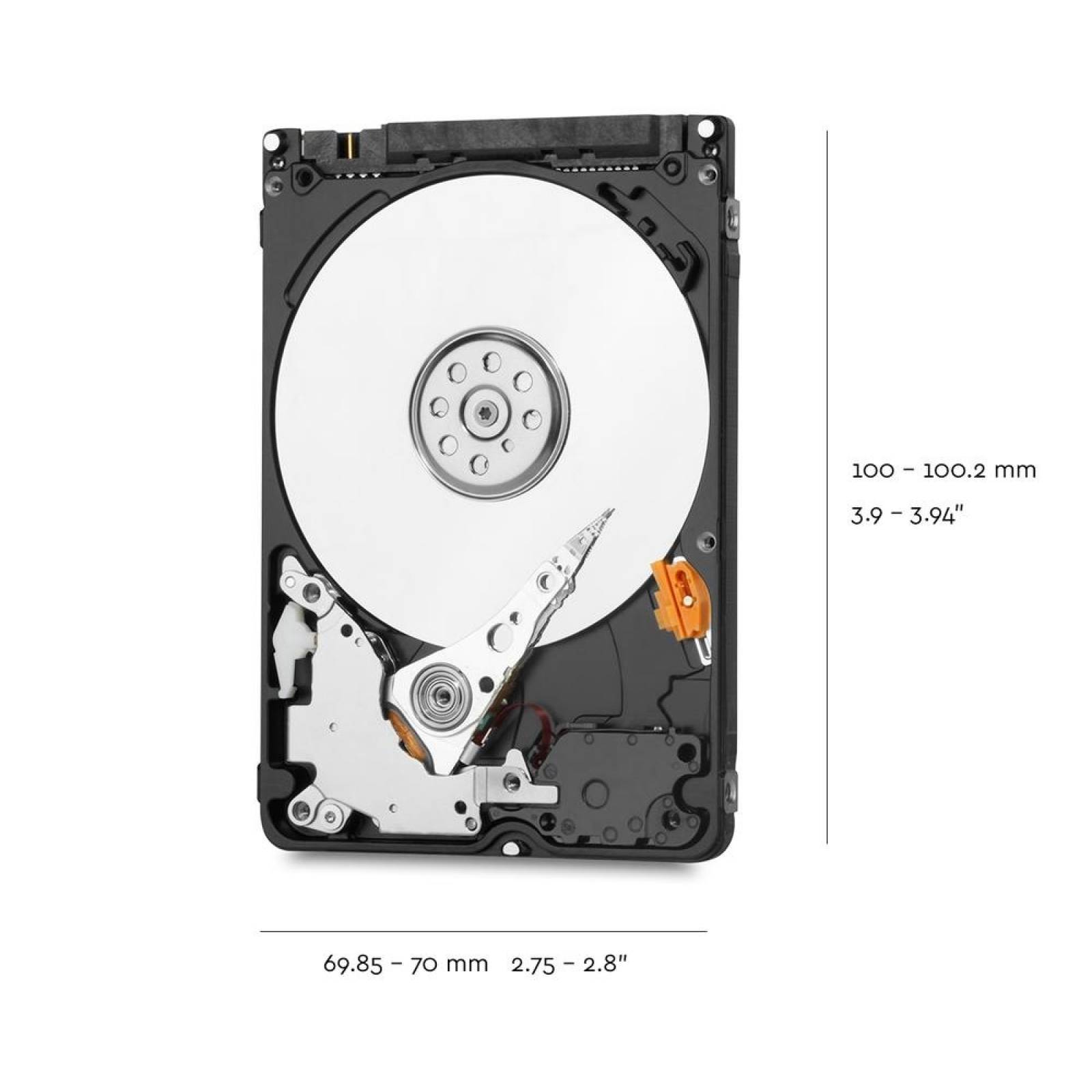 DISCO DURO INTERNO LAPTOP NEW WESTERN DIGITAL BLUE 2TB SATA 2.5P WD20SPZX