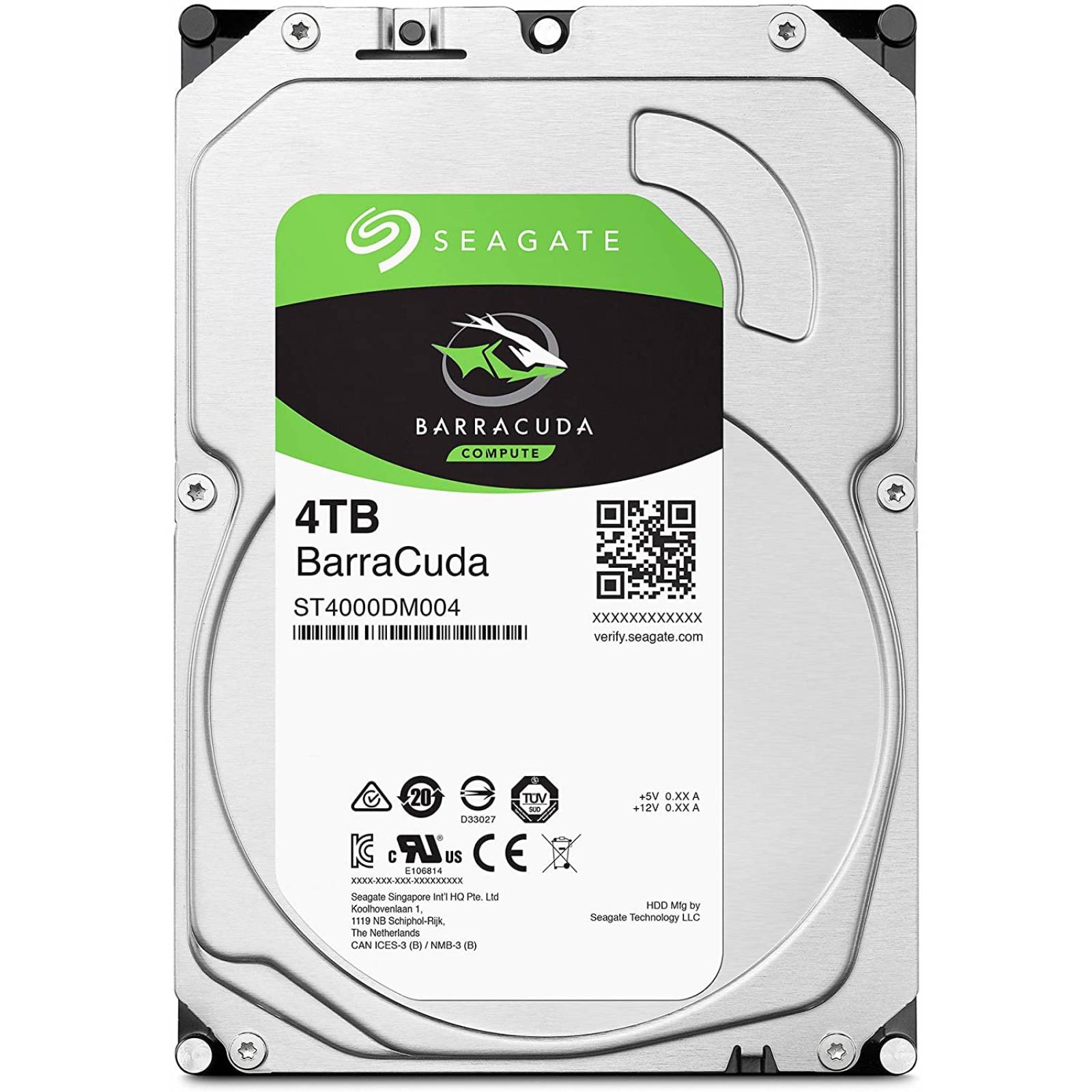 DISCO DURO INTERNO PC NEW SEAGATE BARRACUDA 4TB SATA 3.5P ST4000DM004
