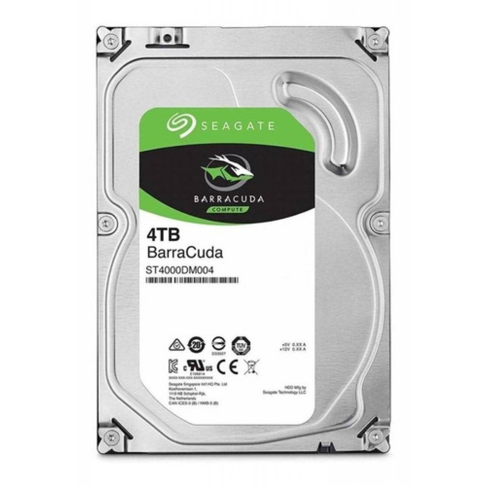 DISCO DURO INTERNO PC NEW SEAGATE BARRACUDA 4TB SATA 3.5P ST4000DM004