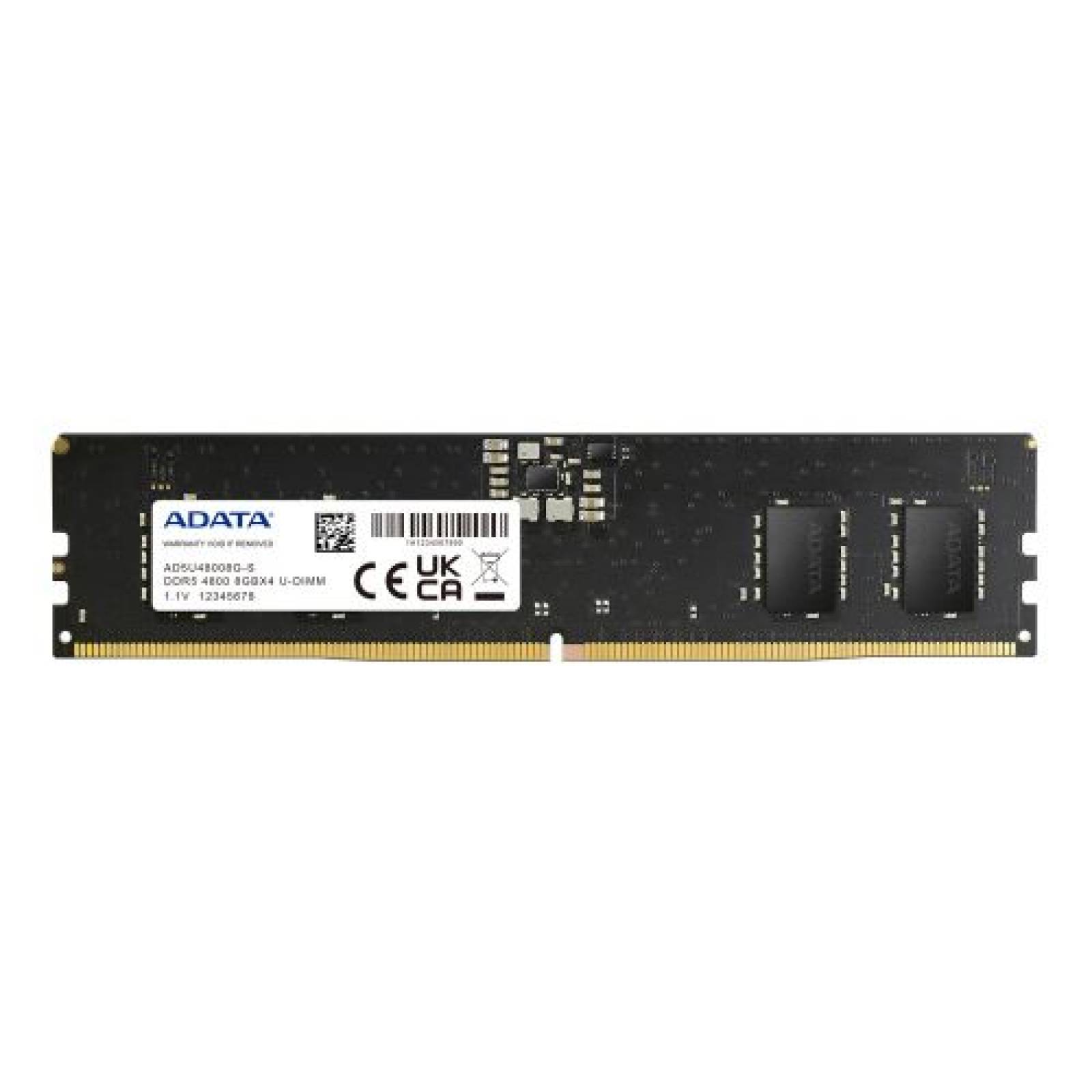MEMORIA RAM UDIMM ADATA PREMIER 8GB DDR5 4800MHZ AD5U48008G S