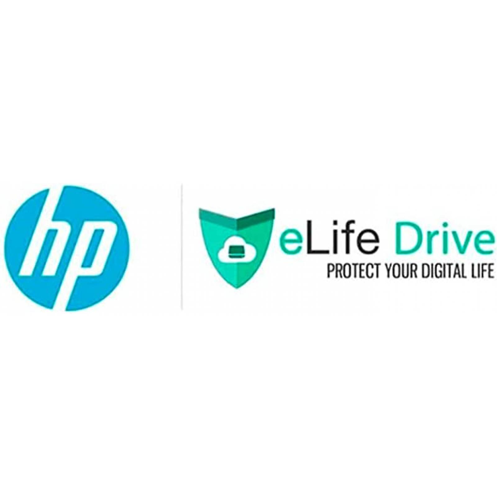 CERTIFICADO DE ALMACENAMIENTO HP 2TB EN LA NUBE ELIFE BRIEFCASE POR 1 AÑO 1ZV74LA ABM