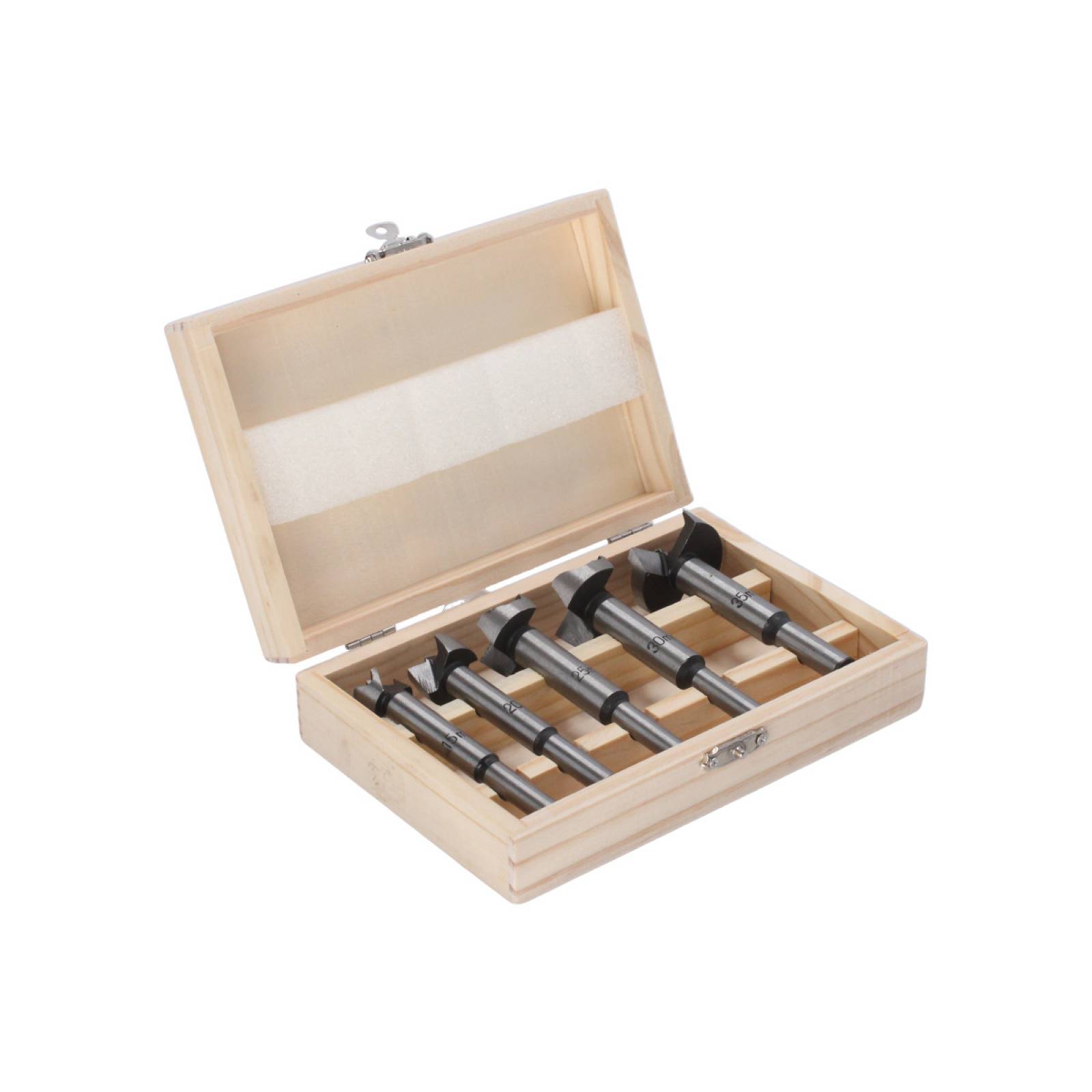 Juego de brocas para madera forstner 5 Pz 211690 Obi