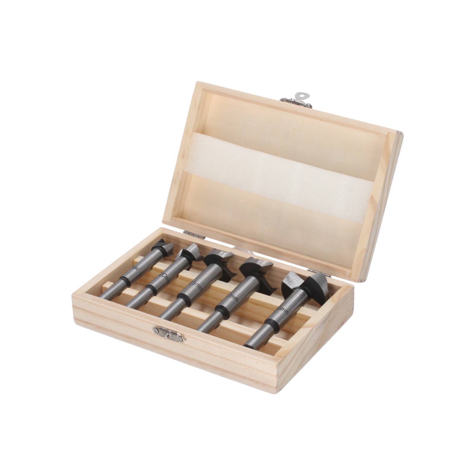 Juego de brocas para madera forstner 5 Pz 211690 Obi