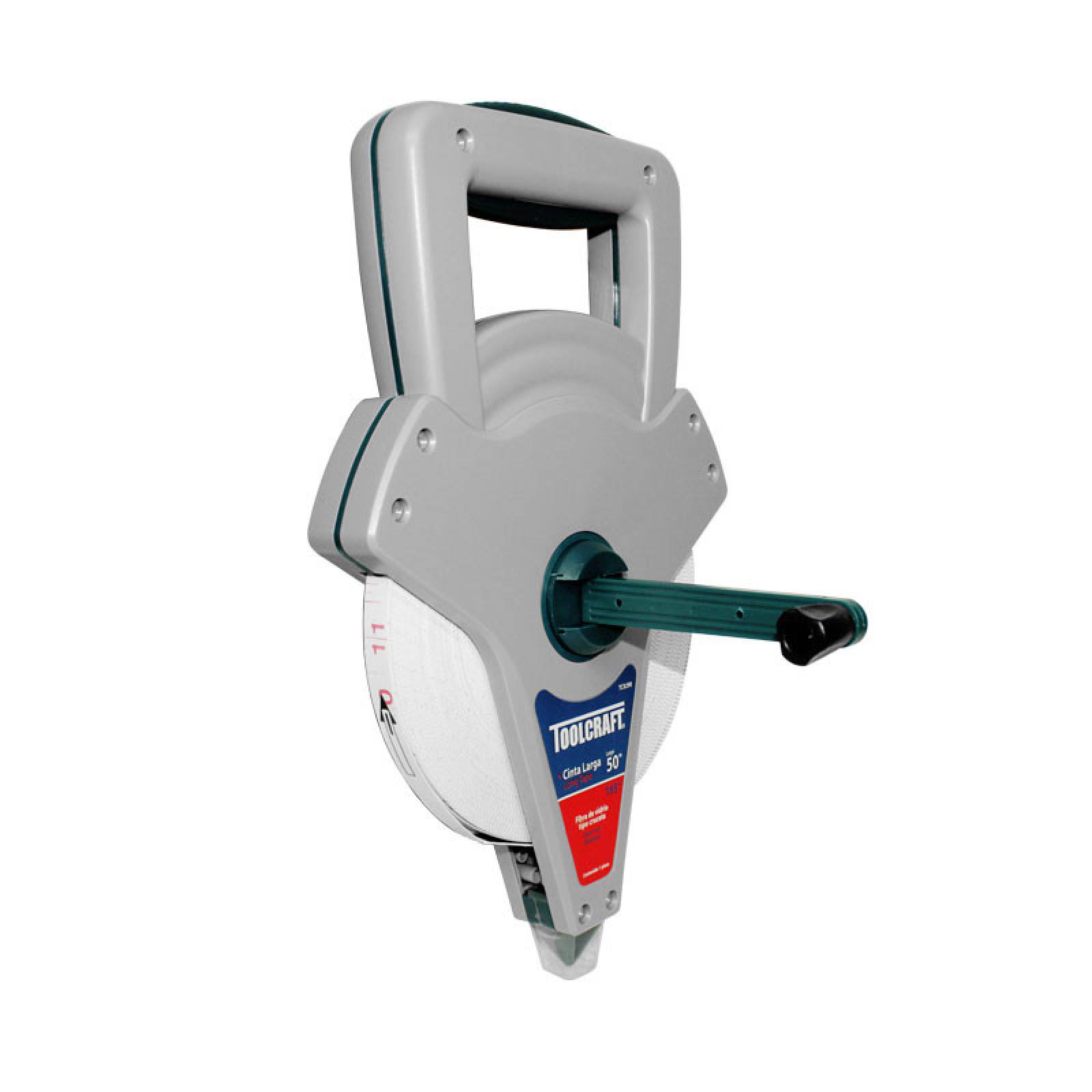 Cinta Métrica 50m Flexómetro Fibra De Vidrio Cruceta Tc0290