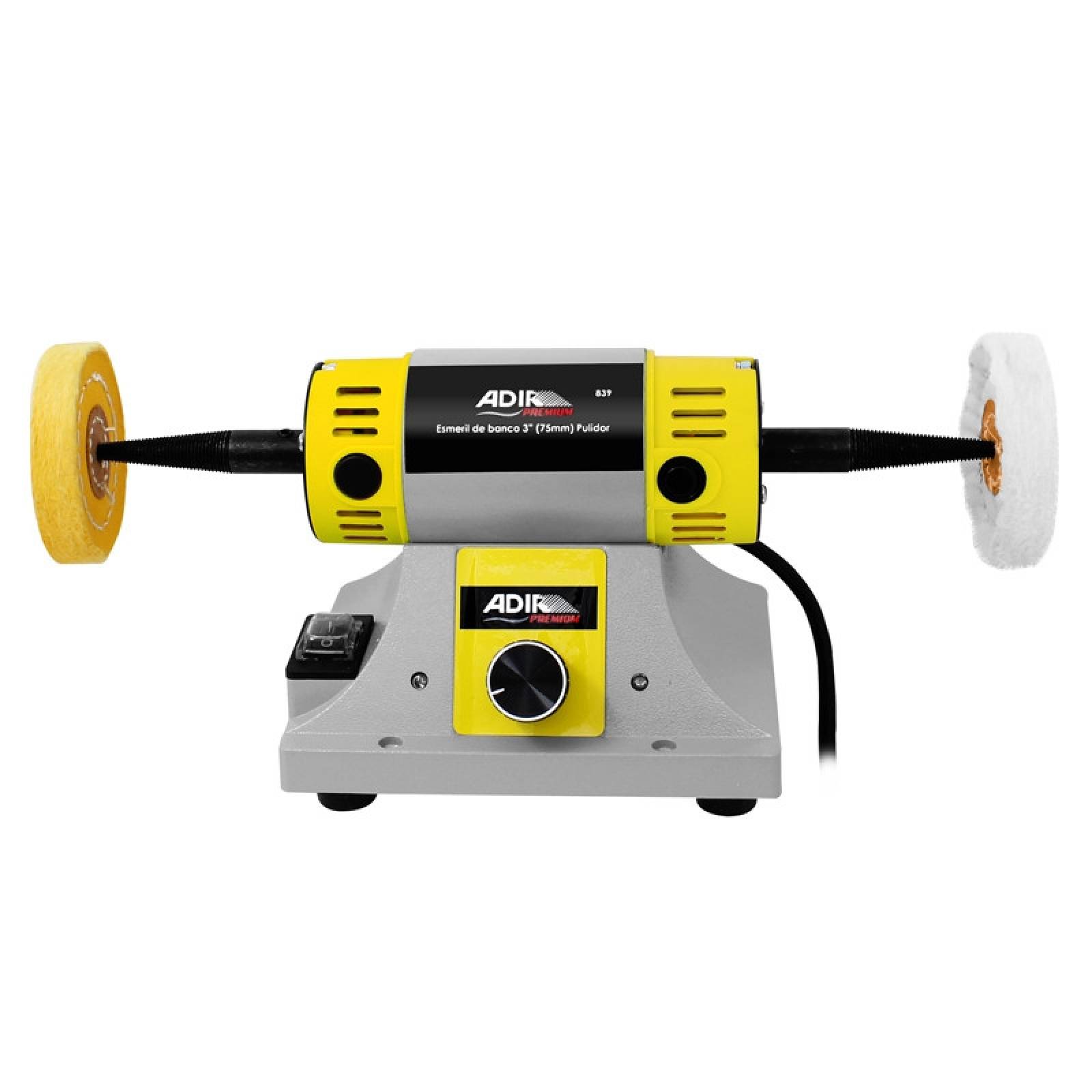 Esmeril pulidor de banco 3" 839 Adir