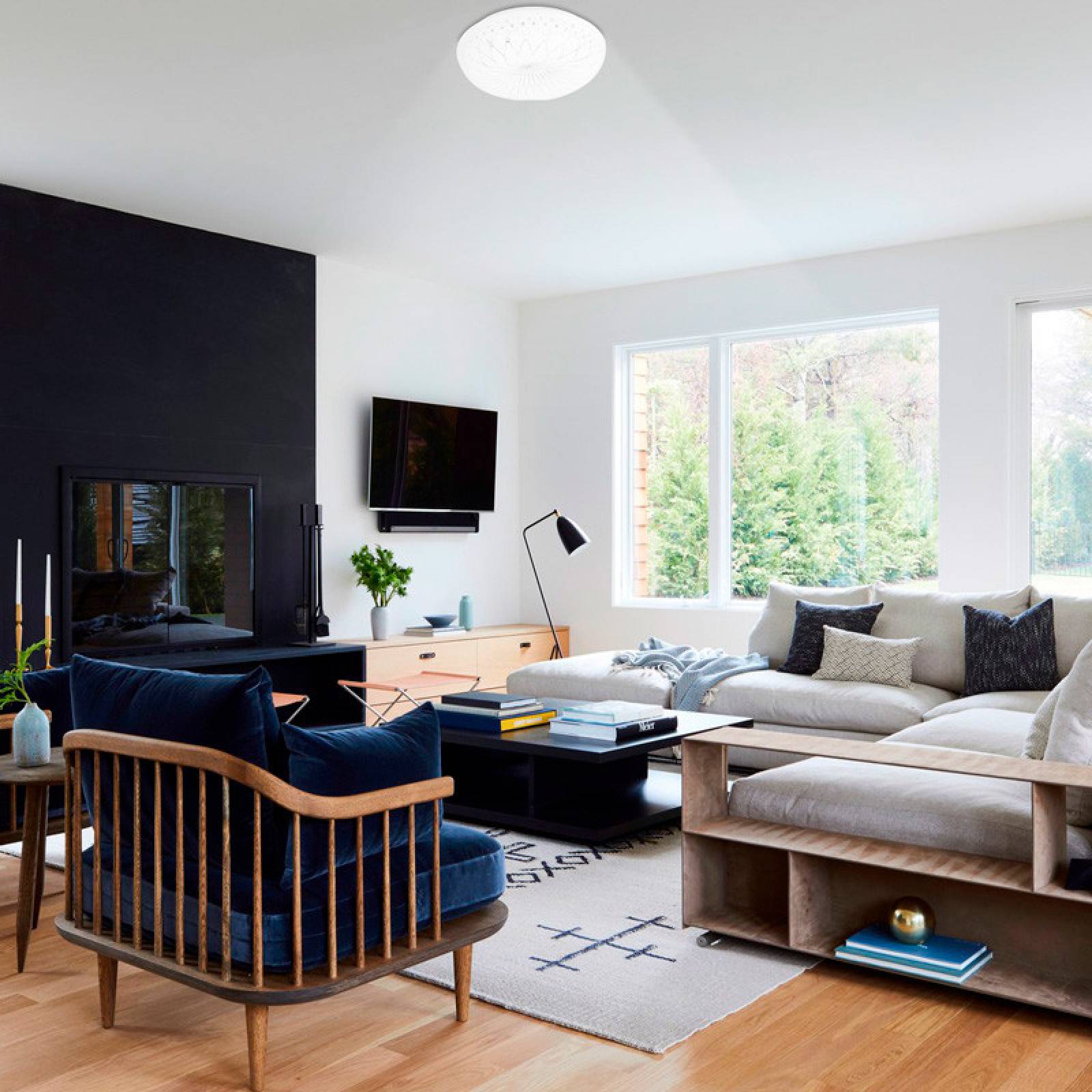 Plafón Decorativo De Led 18 W Oviedo 4277 Adir