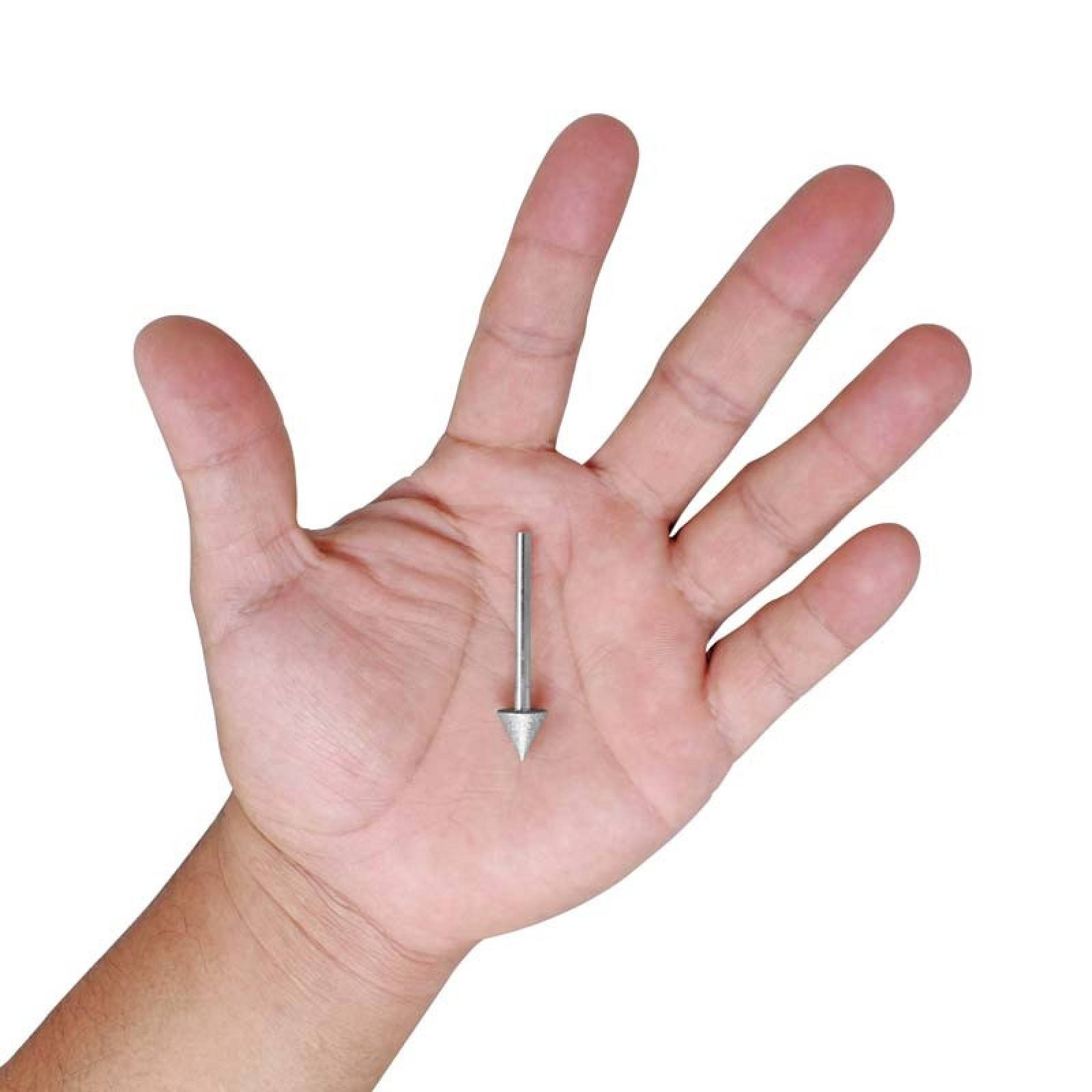 50 Puntas Diamante Accesorios Dremel Mototool 3mm (1/8) Obi