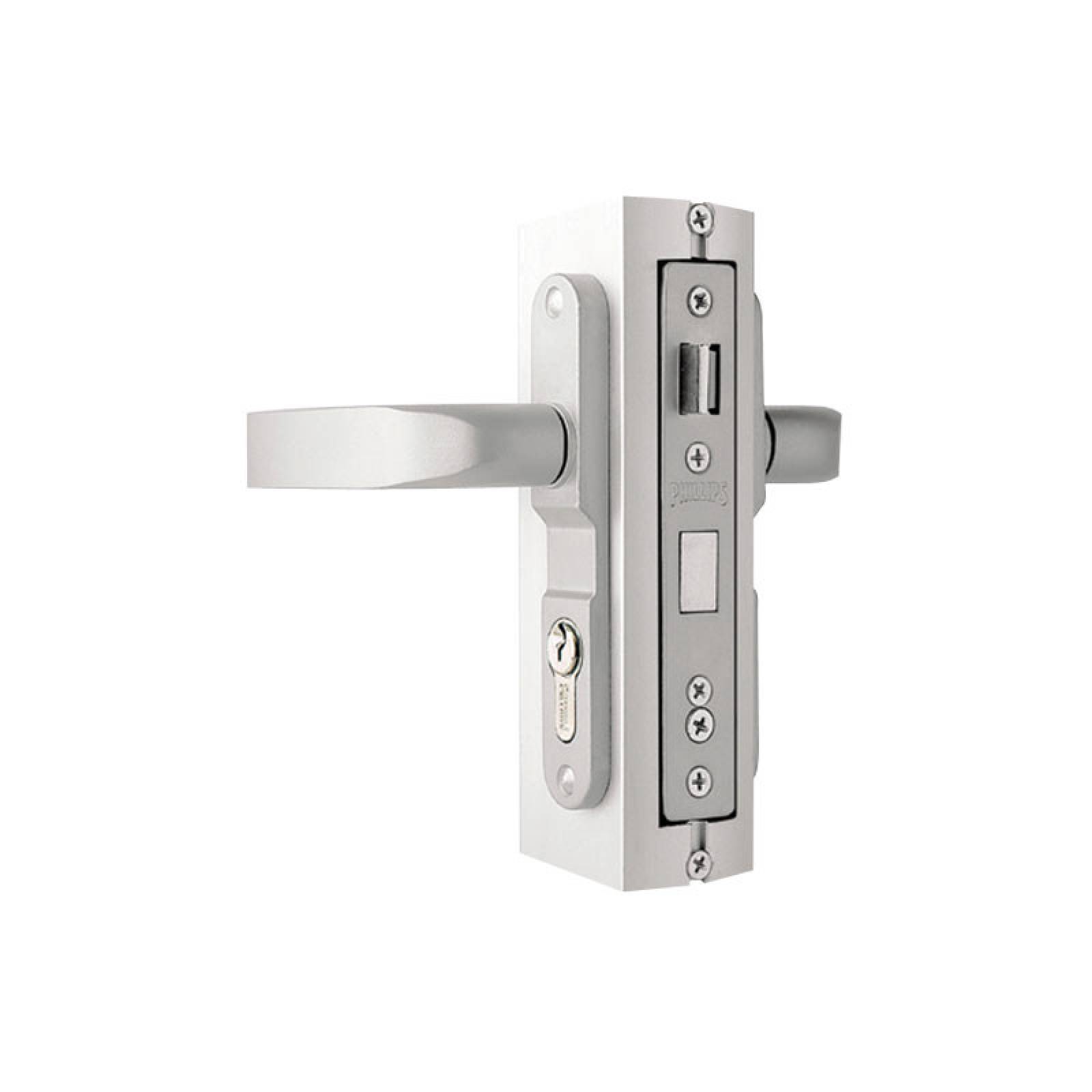 Cerradura Puerta Aluminio Embutir 3055 Phillips