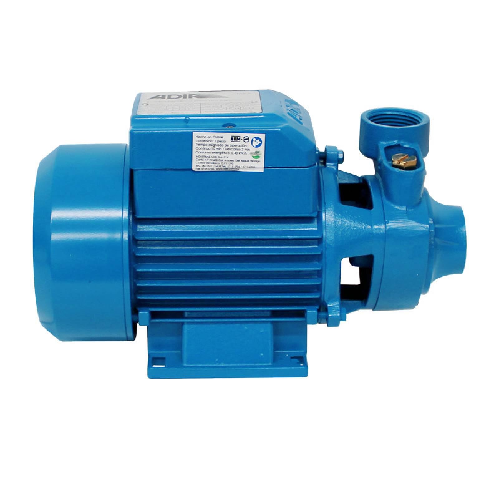 Bomba eléctrica periférica 1/2 HP 185-A Adir