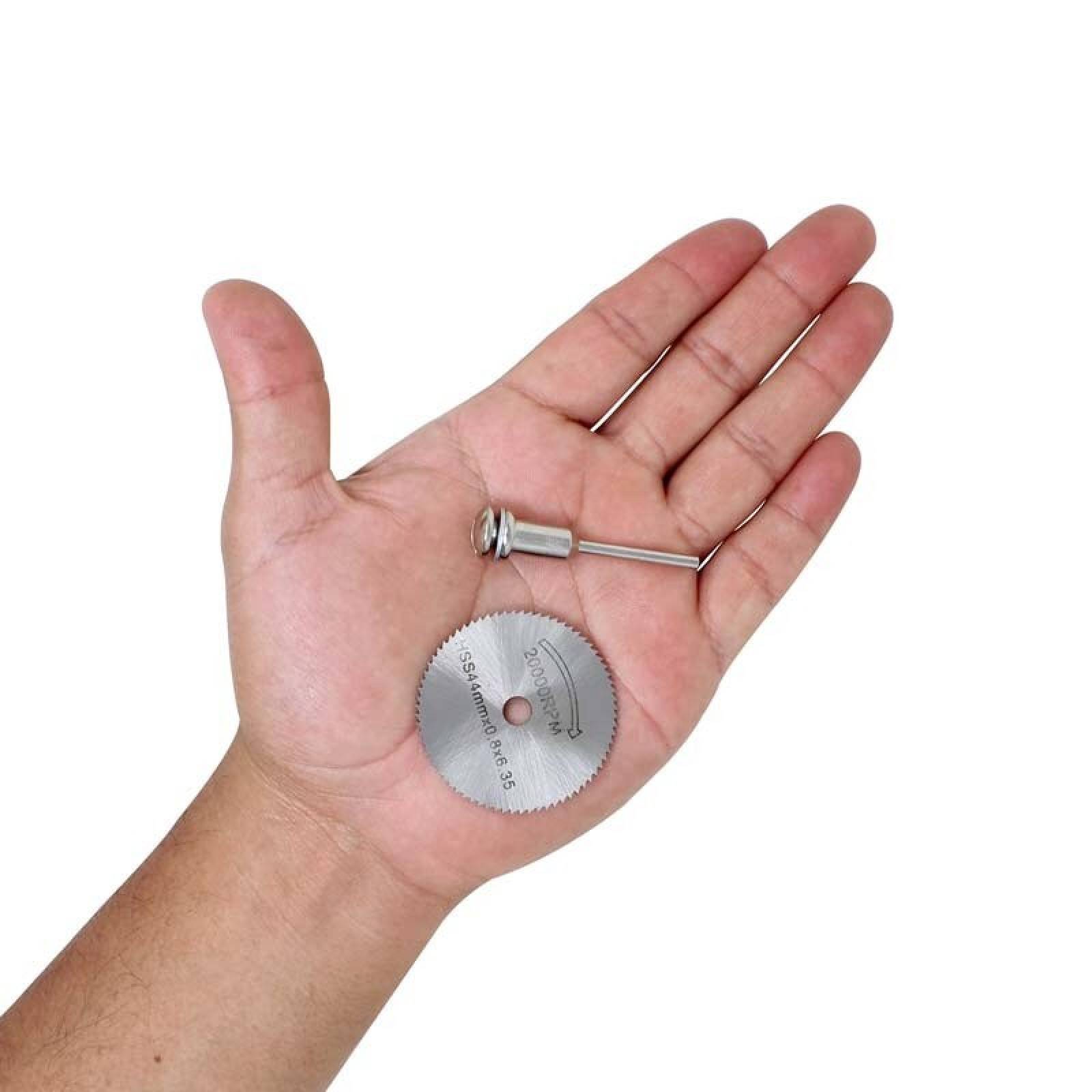 Juego accesorio sierra mini taladro y esmeril 6pzs 290109 OBI