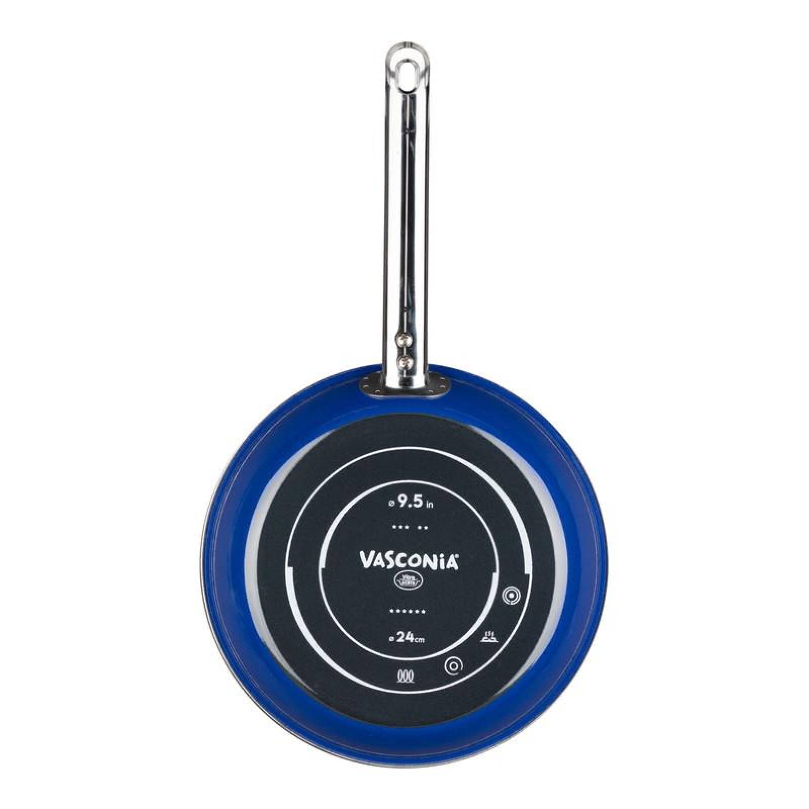 Sartén para Estufa de Inducción de 24 cm Vasconia Elegance Con Antiadherente