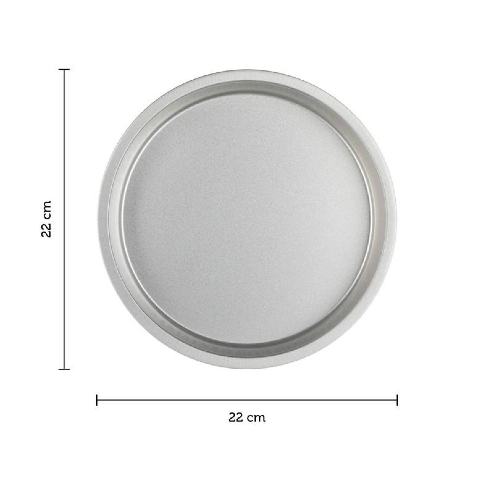 Molde Redondo para Pastel Deleite de Acero Estañado