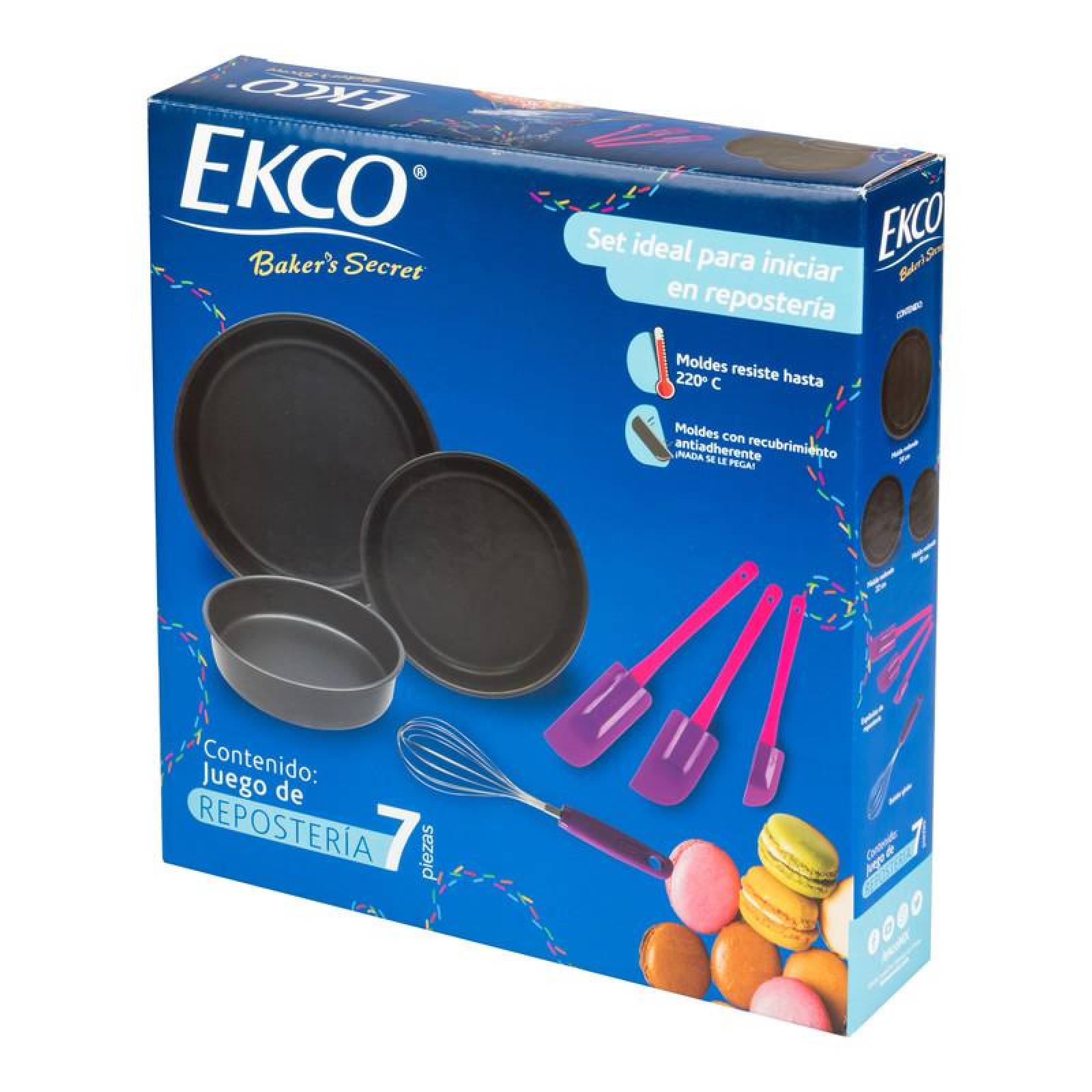 Set de Repostería Ekco Baker´s Secret 7 Piezas