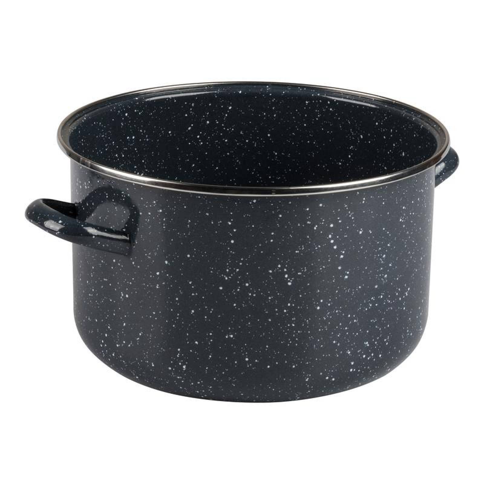 Olla de 24 cm con Tapa Ekco Ankara de Acero Esmaltado 