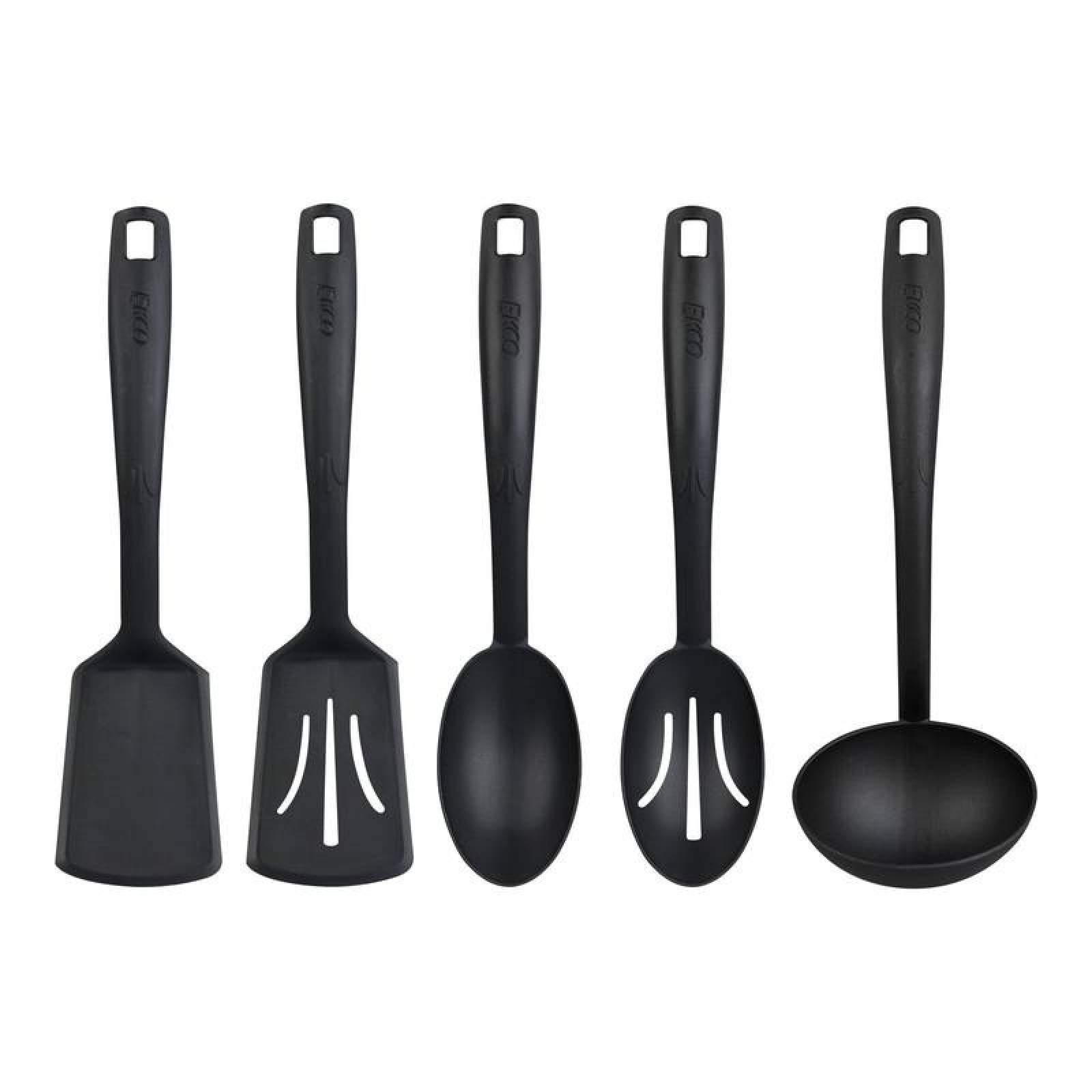 Set de Utensilios de Cocina Ekco Curvo 5 Piezas Hechos de Nylon 