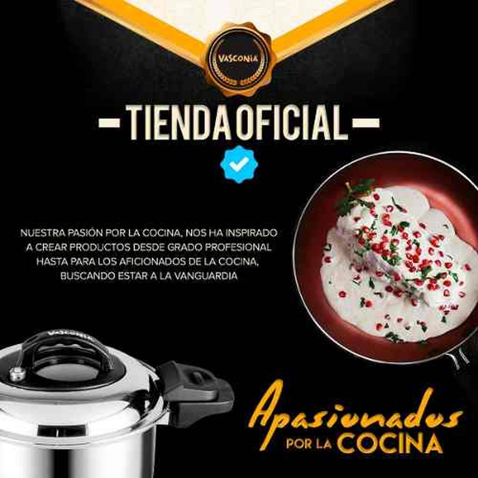 Sartén Profesional acorazado de 30 cm con 3.0 mm. Vasconia Pro de Aluminio Plateado Pulido con Aluminio Pulido Natural