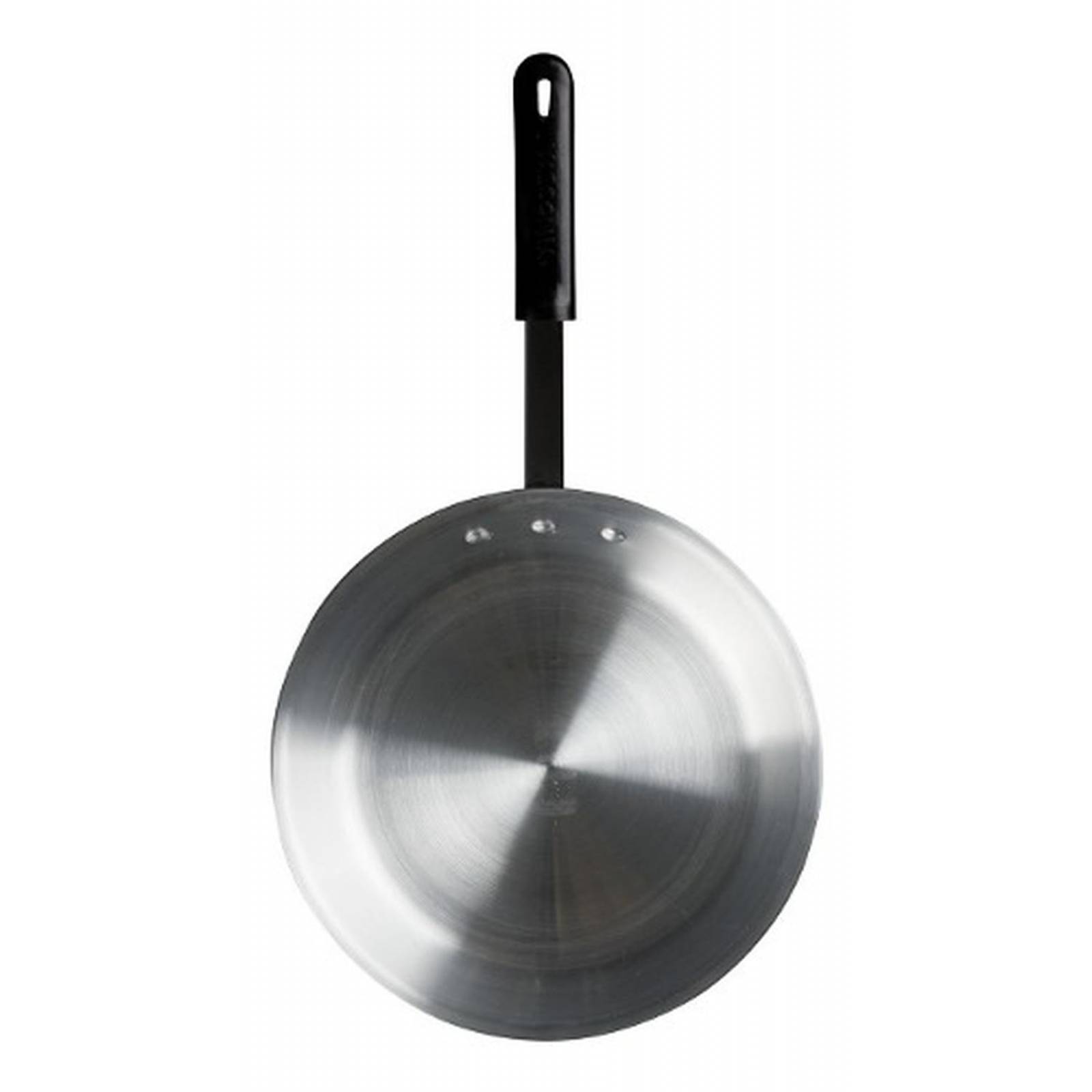 Sartén Profesional acorazado de 30 cm con 3.0 mm. Vasconia Pro de Aluminio Plateado Pulido con Aluminio Pulido Natural