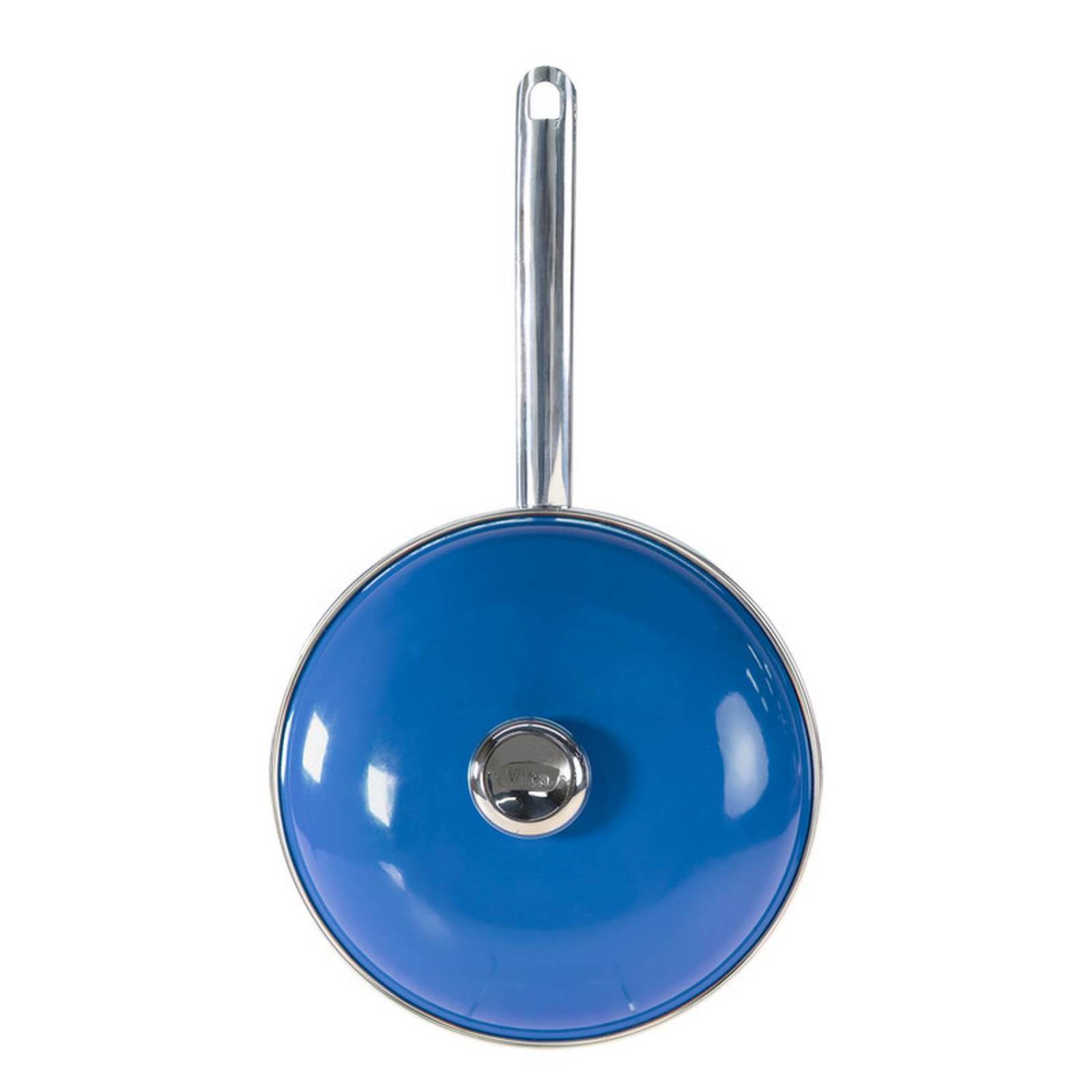 Sartén con Tapa de 20 cm Vita con Exterior Vitrificado y Antiadherente de Alta Gama 