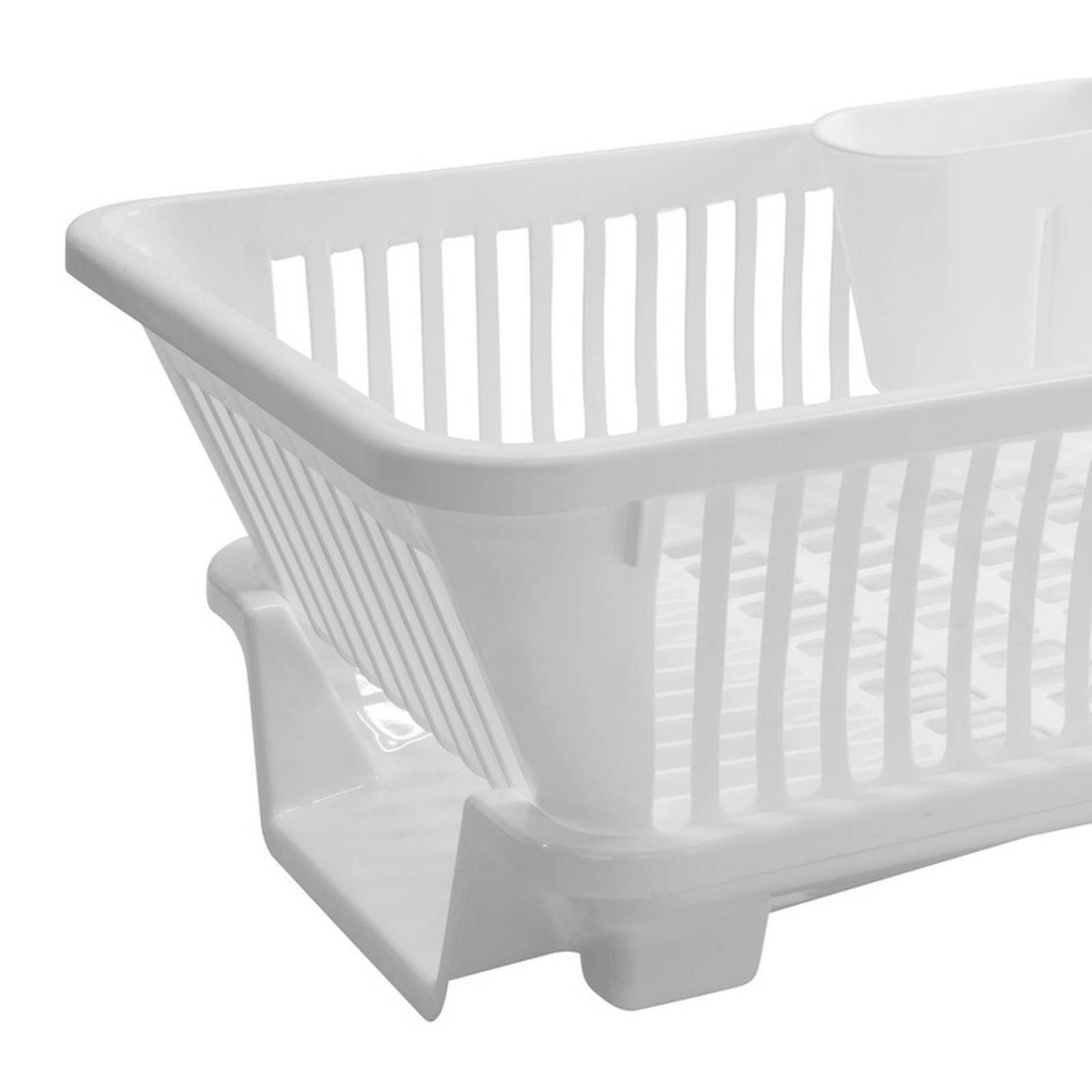 Escurridor Deleite Color Blanco Hecho de Plástico Desmontable 