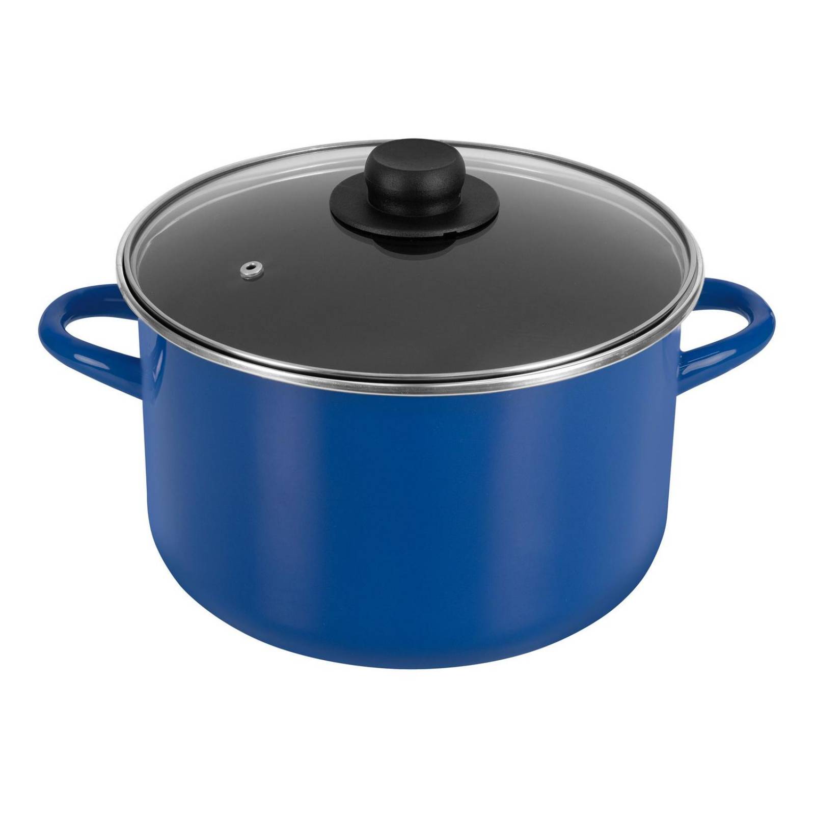 Olla de 24 cm con Tapa Vasconia Novo Viva Azul de Vitroacero