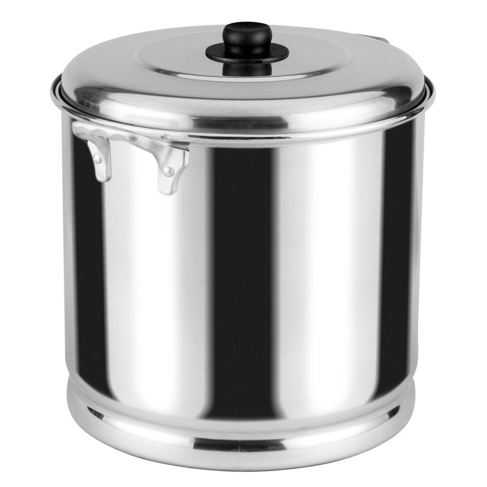 Vaporera Ekco 30 L Hecha de Aluminio con Tapa 