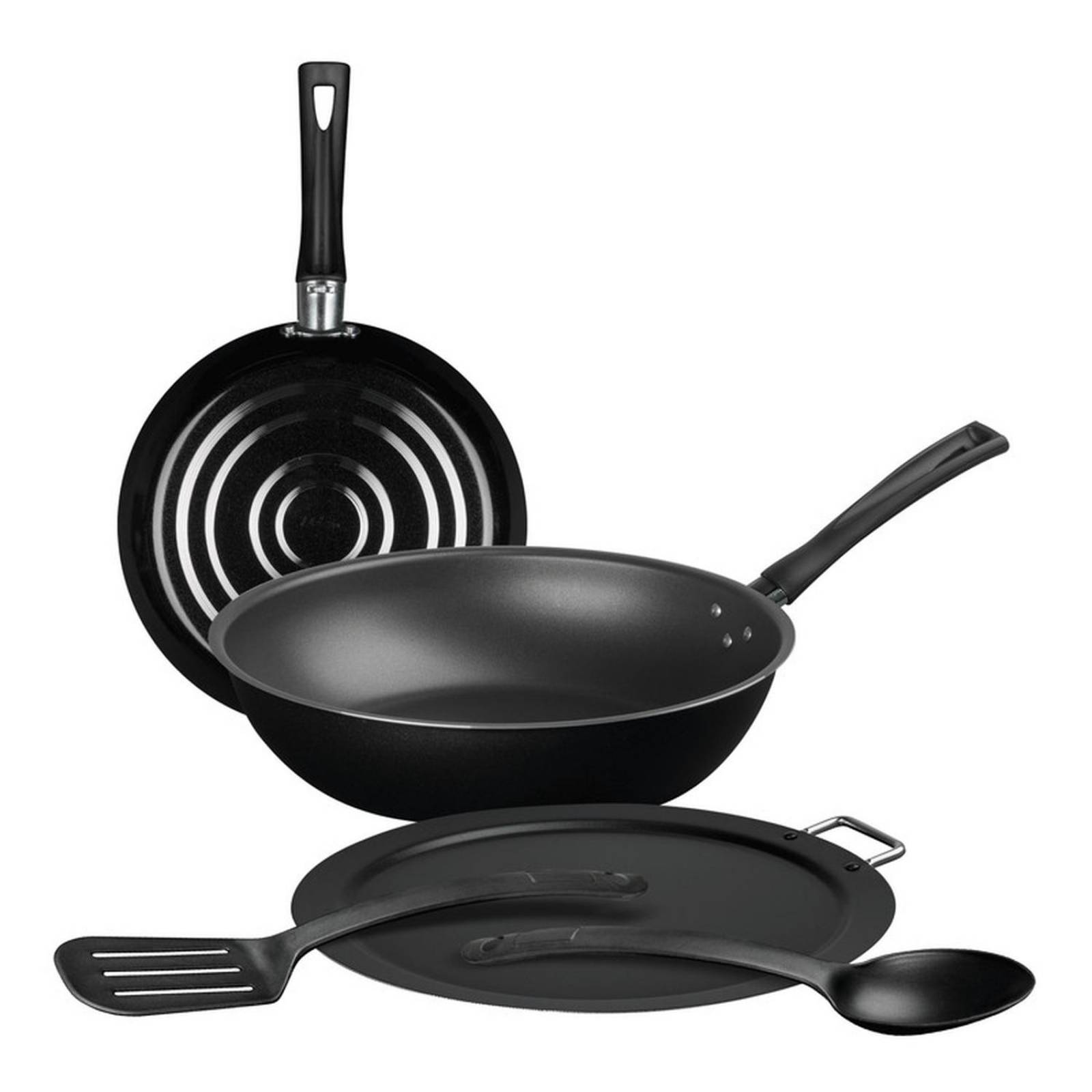 Batería de Cocina 5 Piezas Deleite de Aluminio con Antiadherente 