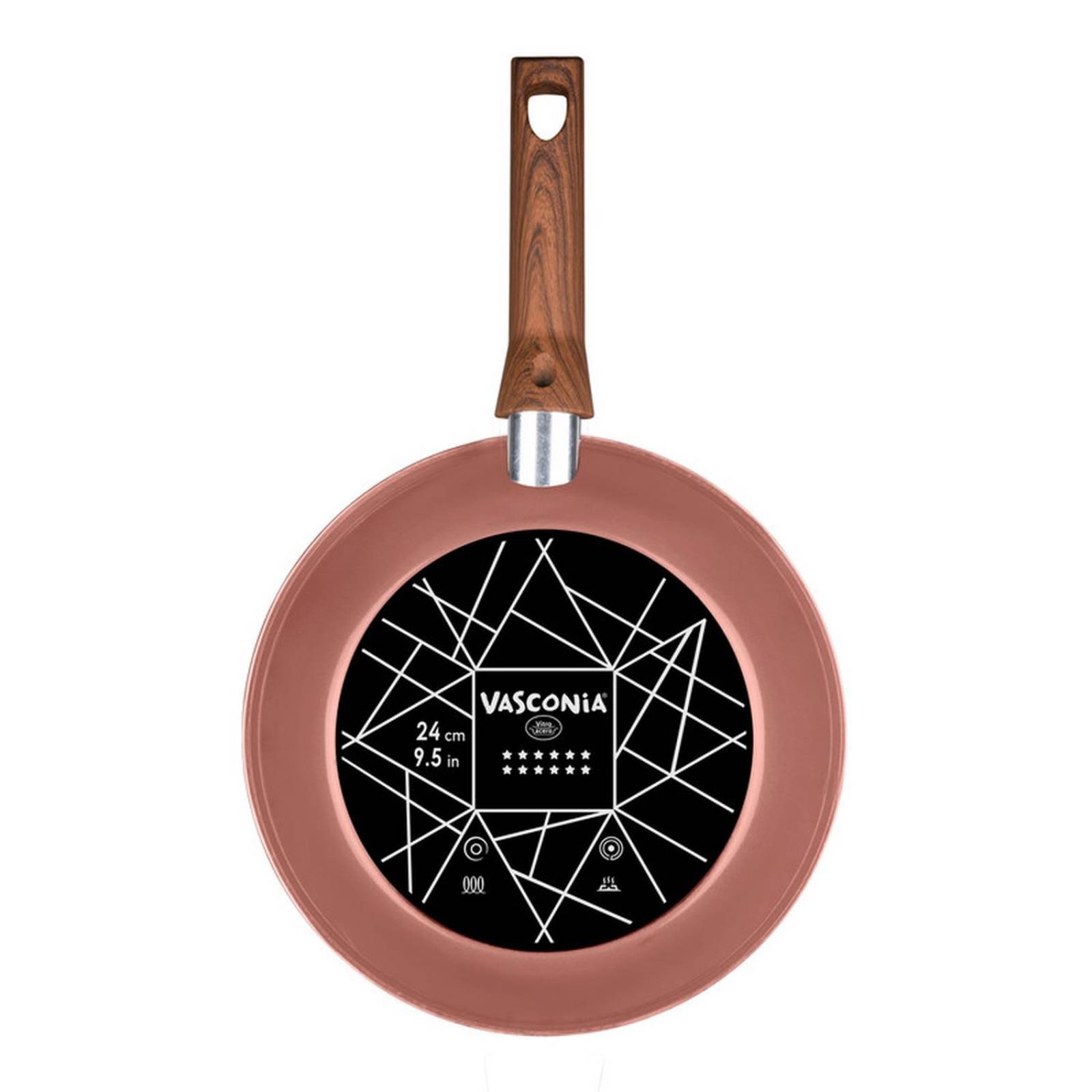 Juego de Sartenes Vasconia Prime 3 Piezas con Antiadherente 