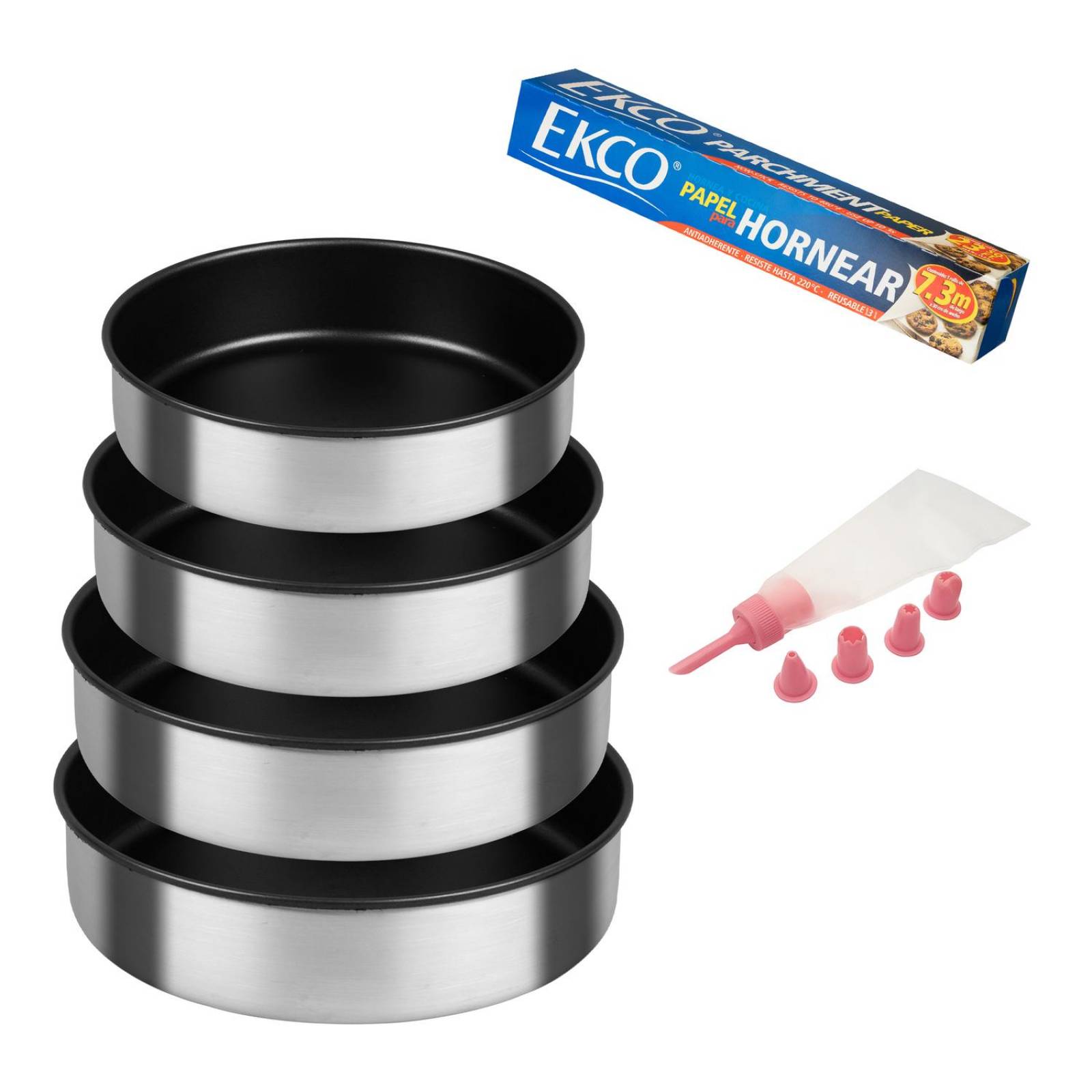 Set de Moldes para Hornear Ekco 5 piezas 