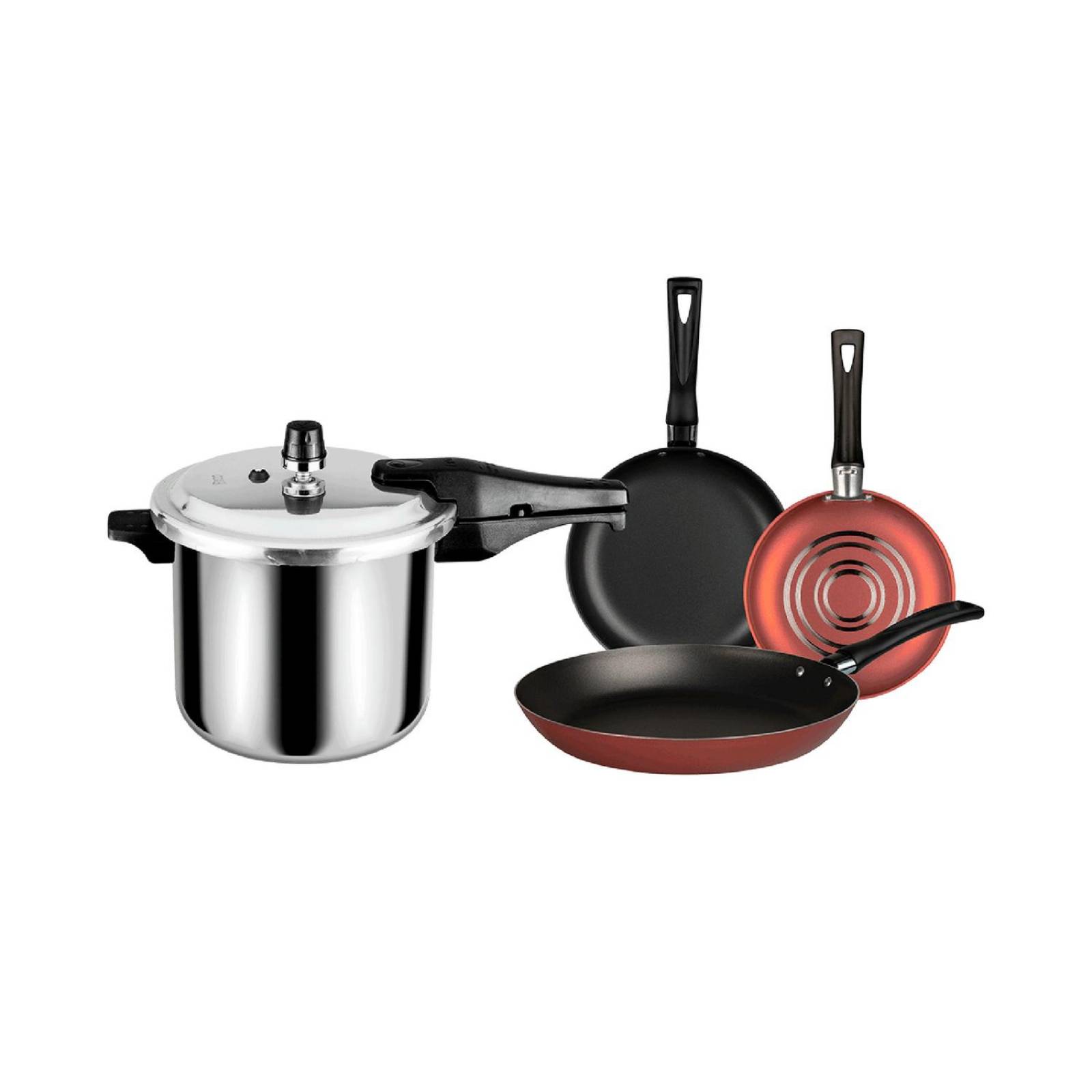 Juego de Cocina Ekco - Deleite 4 piezas de Aluminio con Olla Express 