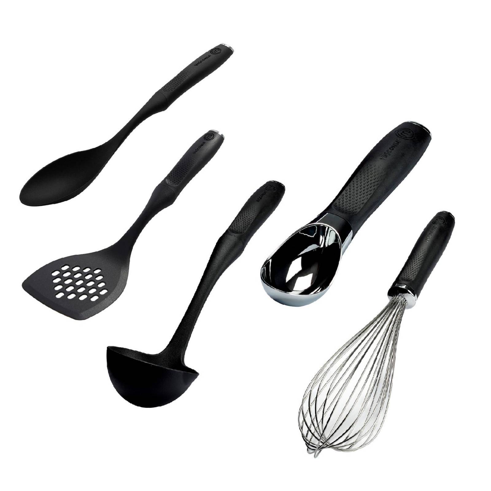 Set de 5 utensilios Vasconia de Nylon de Alta resistencia 