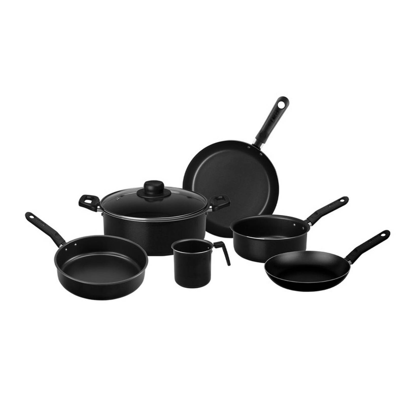 Batería de Cocina Ekco Color Negro con 33 Piezas