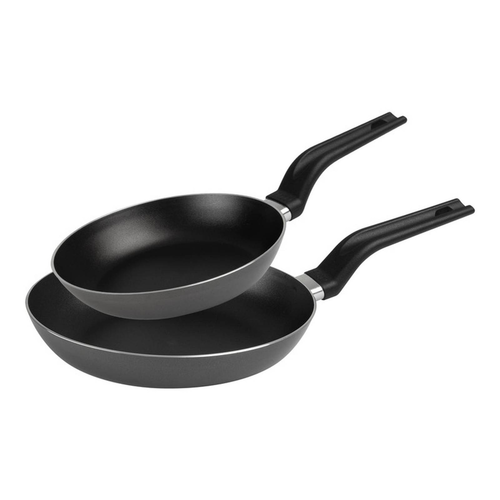 Batería de Cocina Negra con 7 Piezas Ekco Evolution Novo 