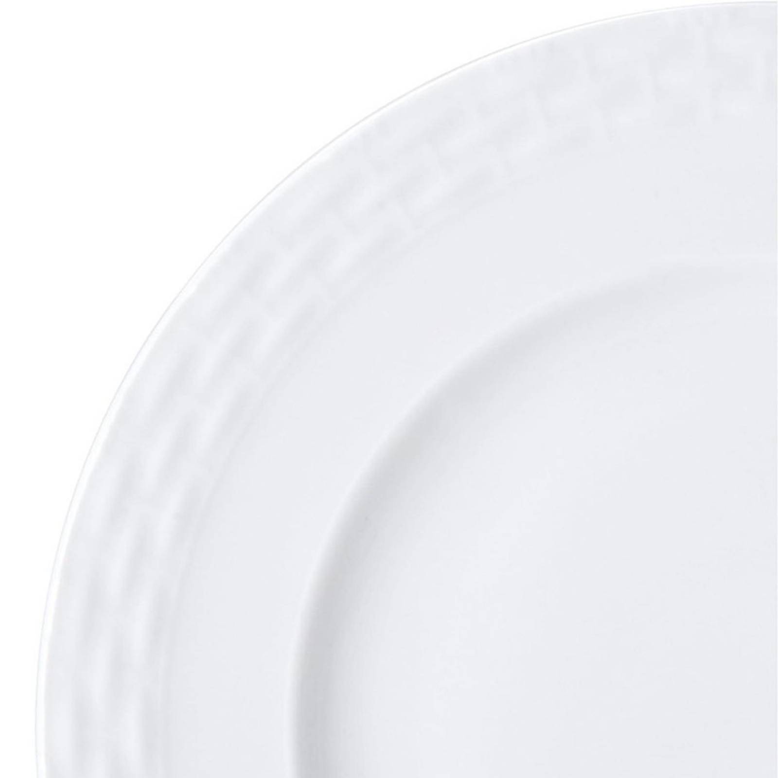 Vajilla de Porcelana Mikasa Color Blanco 16 Piezas 