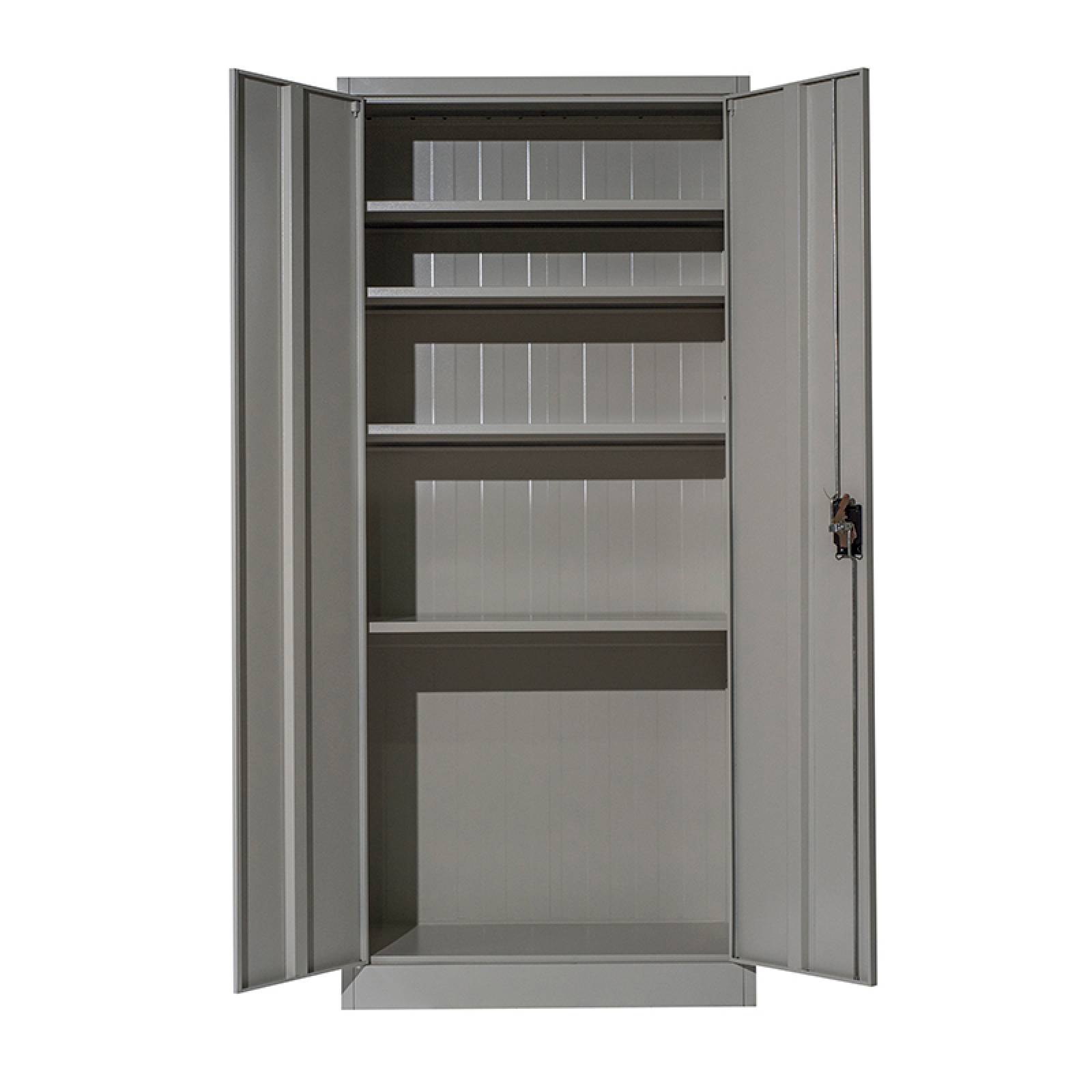 Gabinete Metálico Armable Con Entrepaños Móbiles Y Puertas