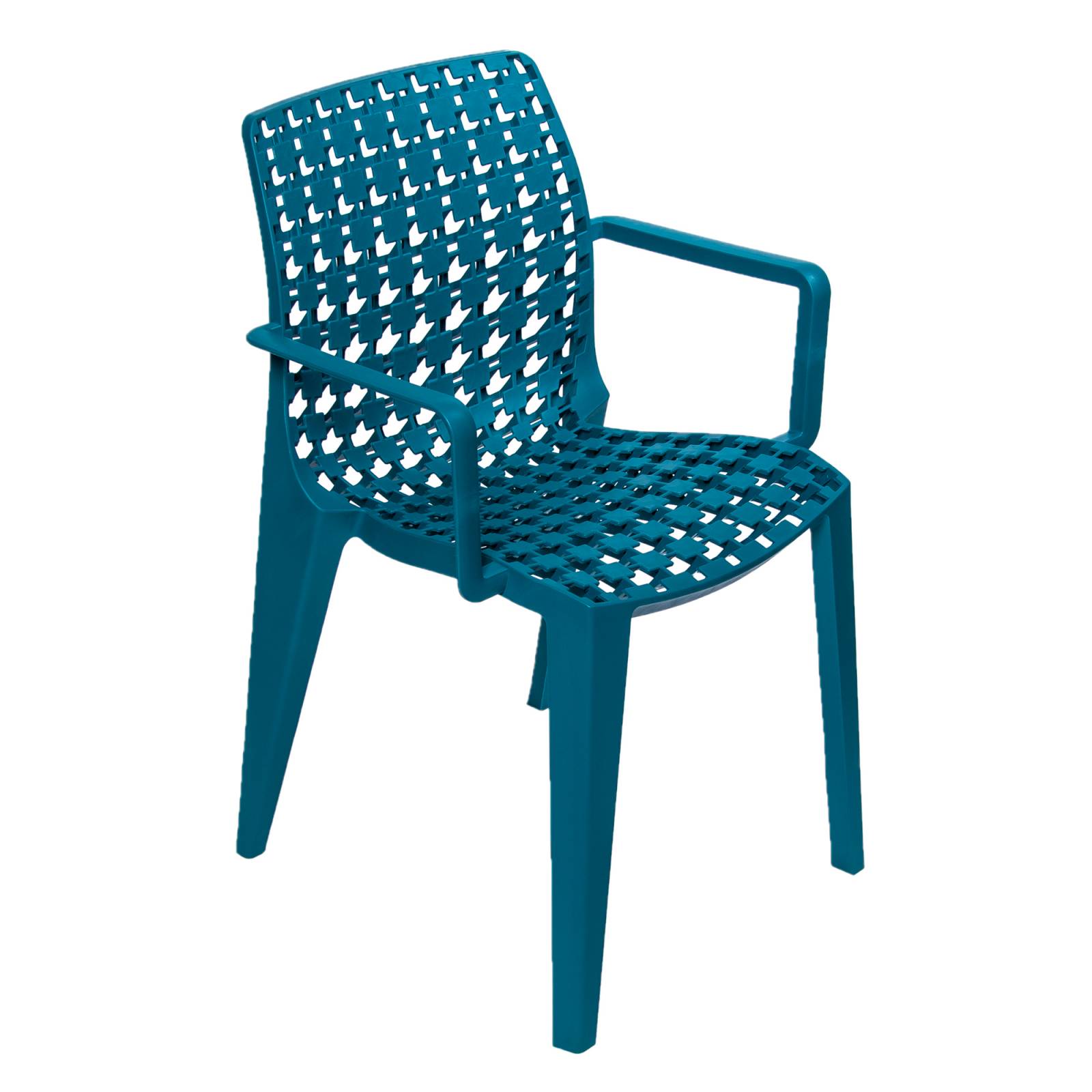 Silla Para Restaurante Con Brazos En Polipropileno
