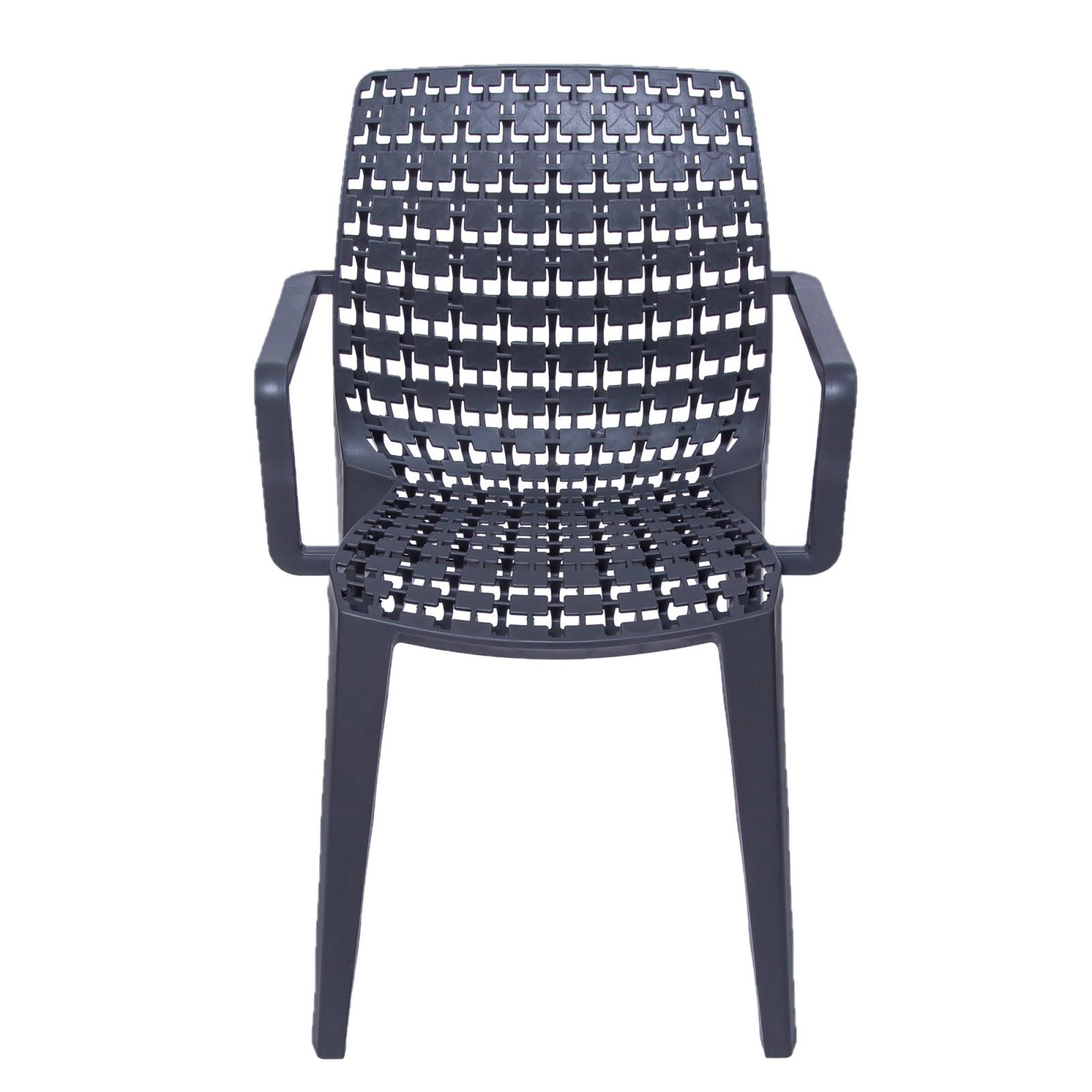 Silla Para Restaurante Con Brazos En Polipropileno