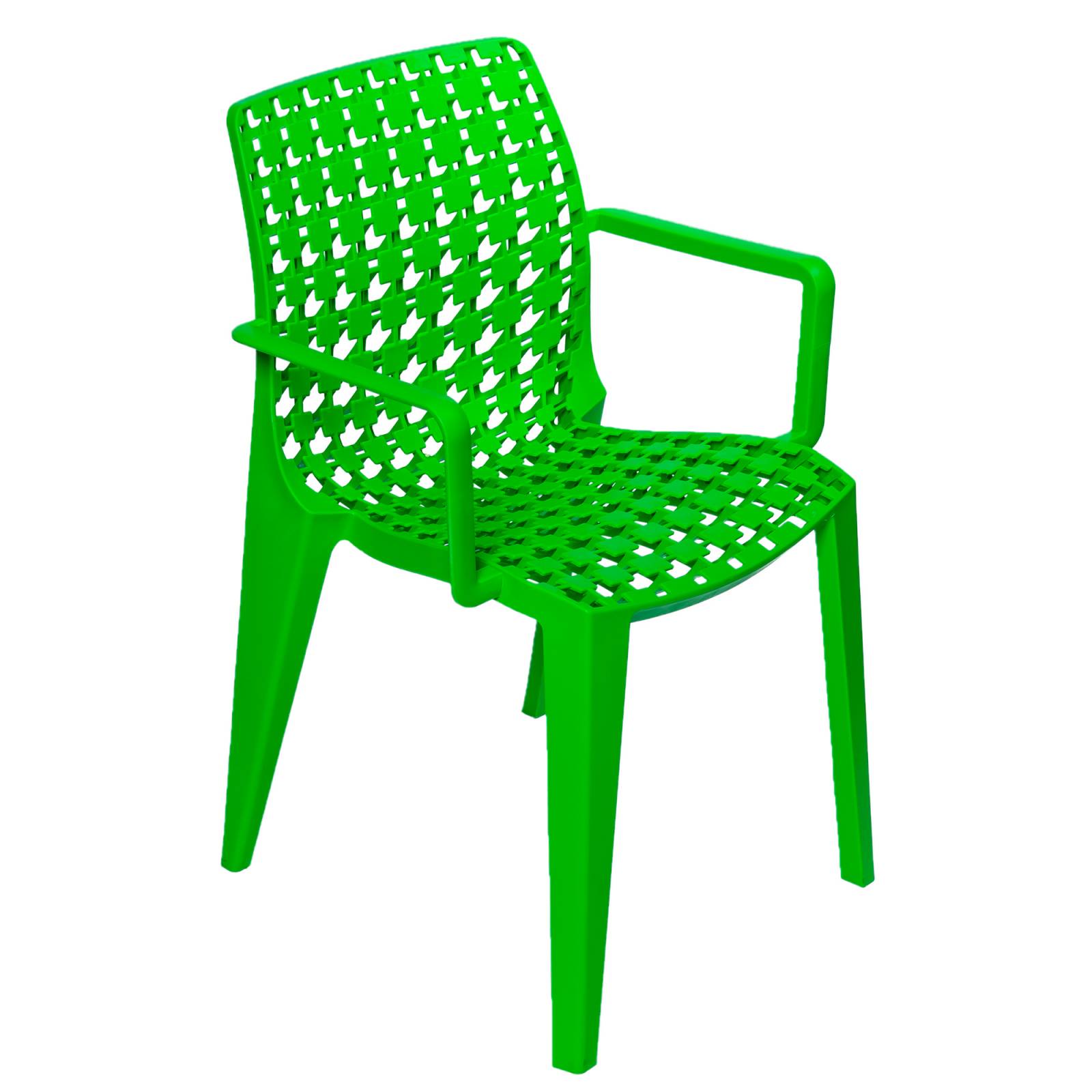 Silla Para Restaurante Con Brazos En Polipropileno